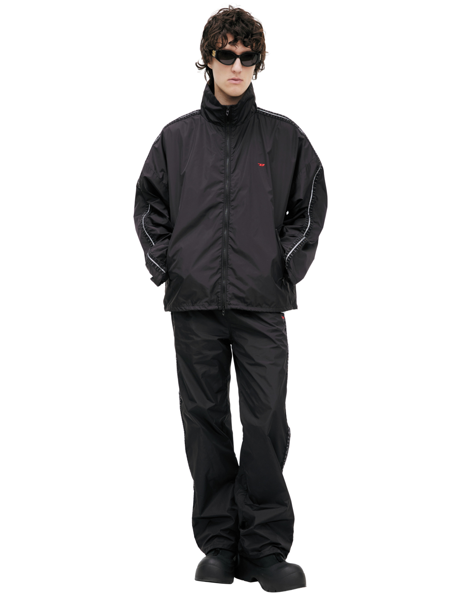 Diesel Black jacket with logo