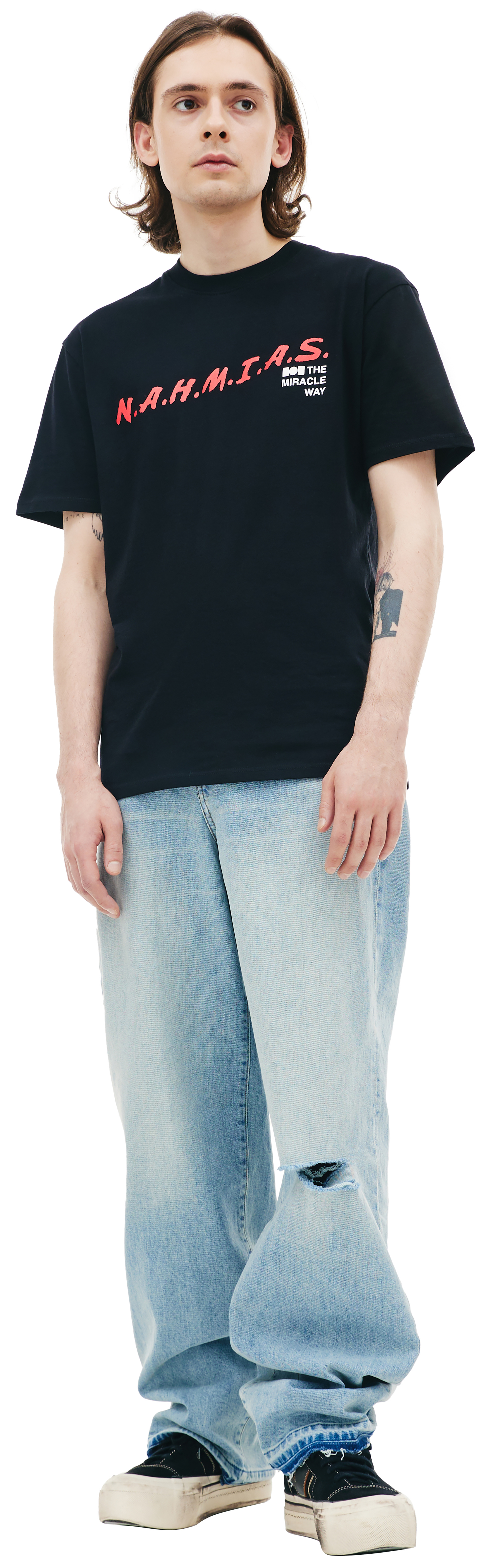 Nahmias Black printed t-shirt