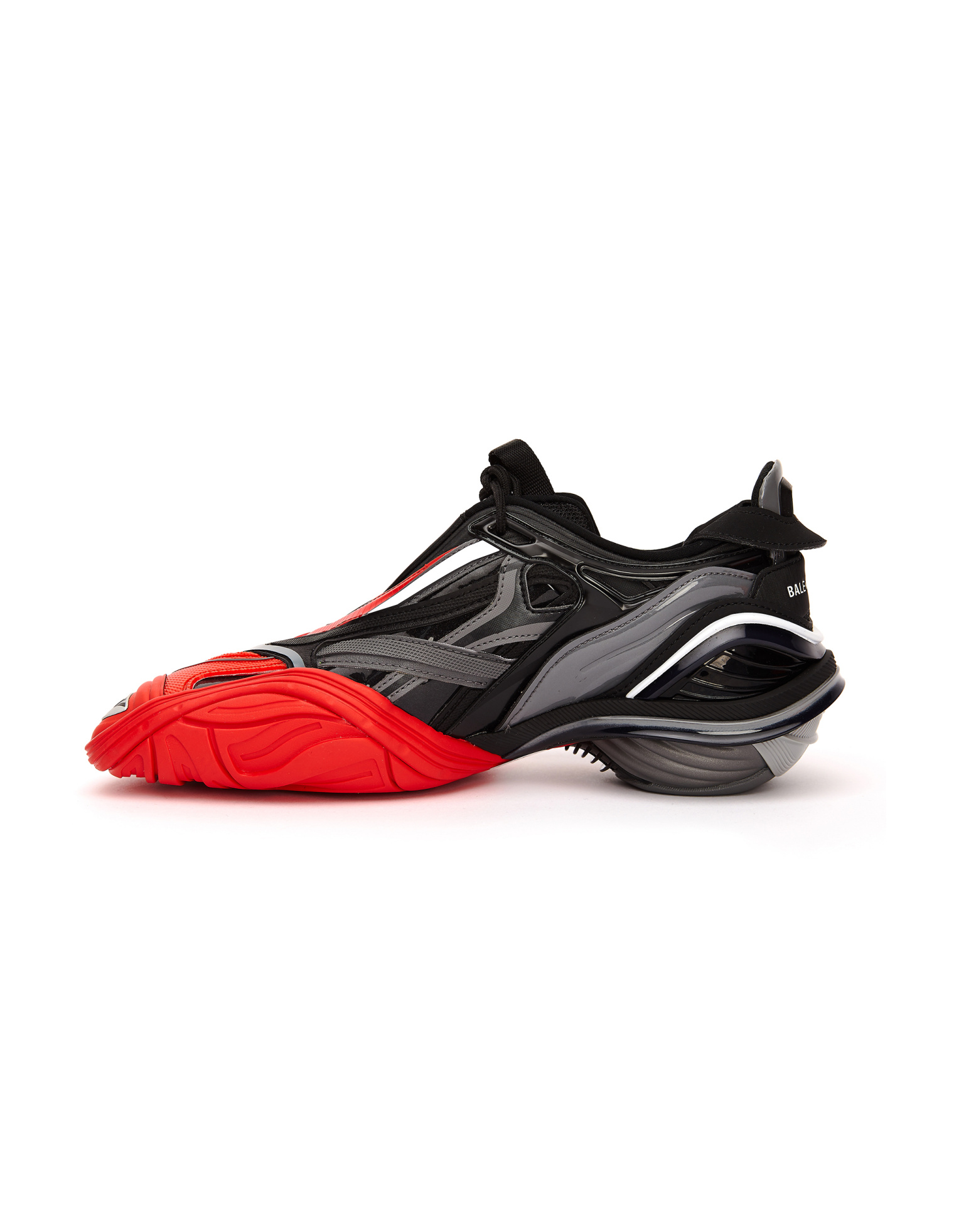 Balenciaga Grey & Red Tyrex Sneakers