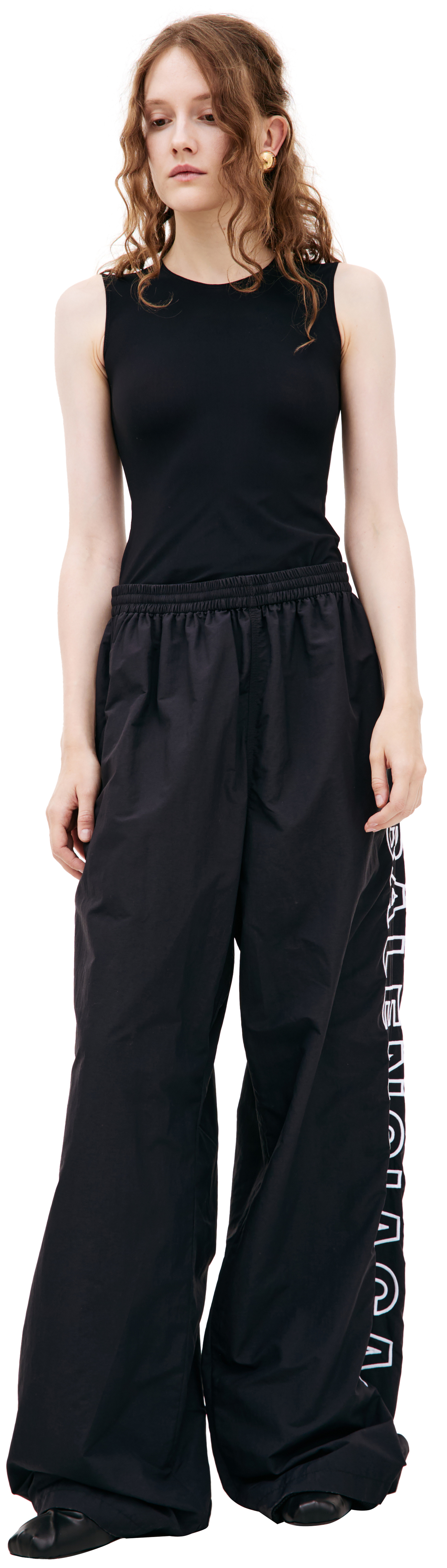 Balenciaga Black logo sweatpants