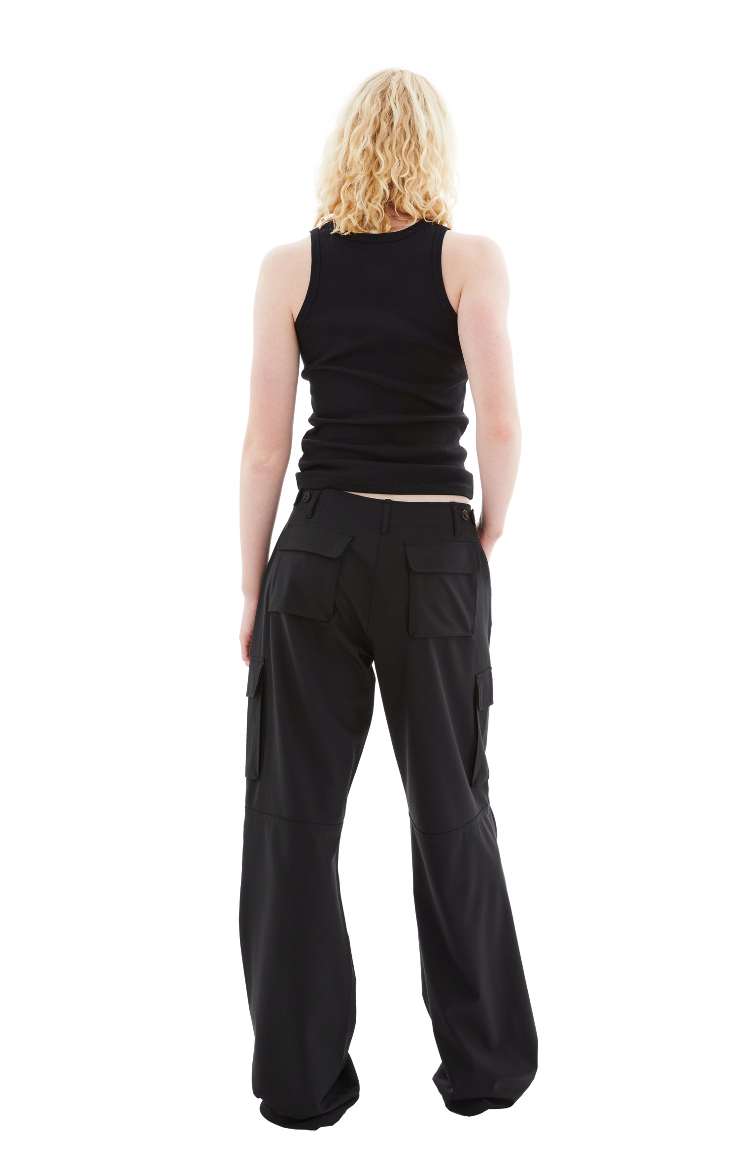 Coperni Tailored Wide Leg Cargo Pants