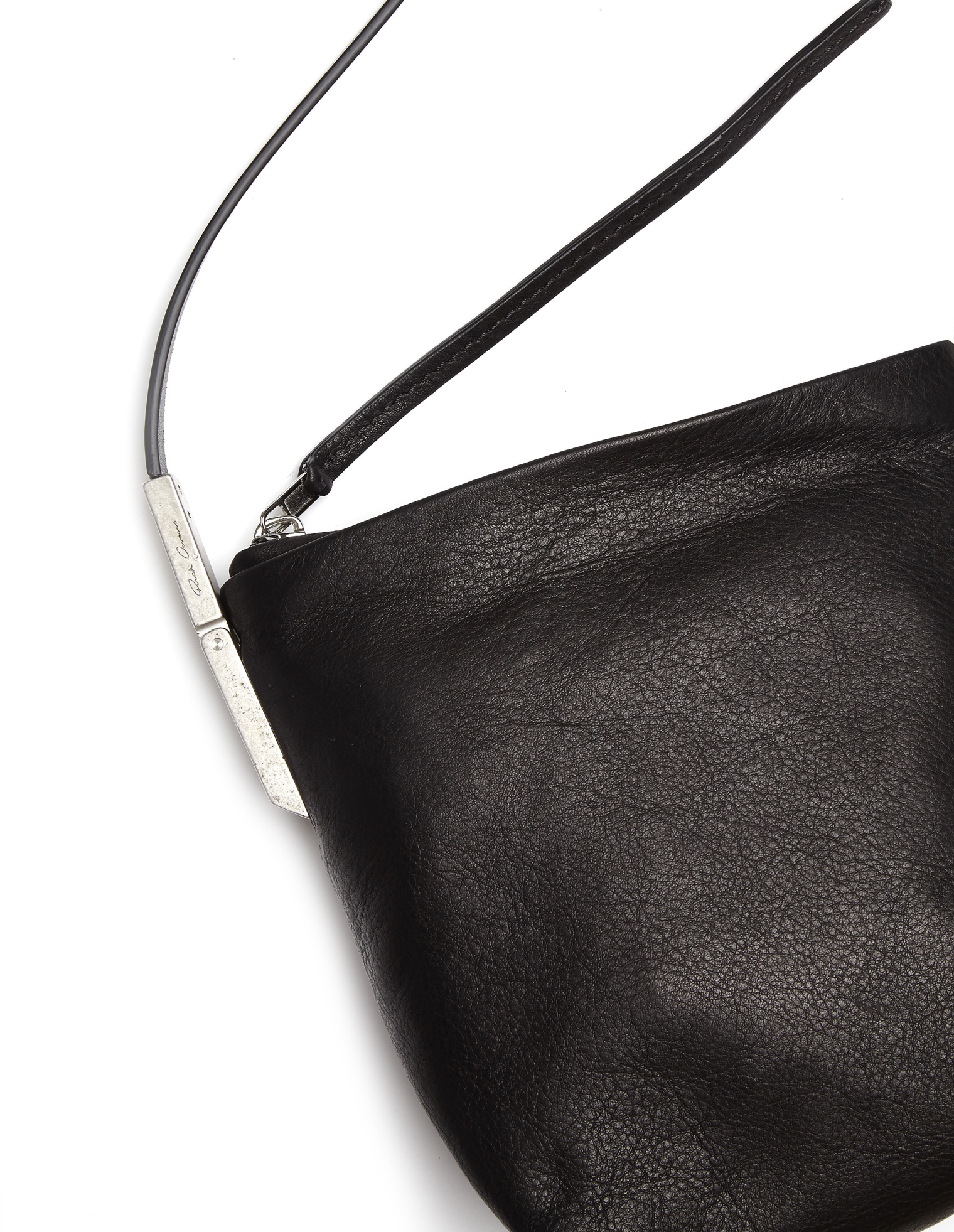 Rick Owens Leather Mini Crossbody Bag