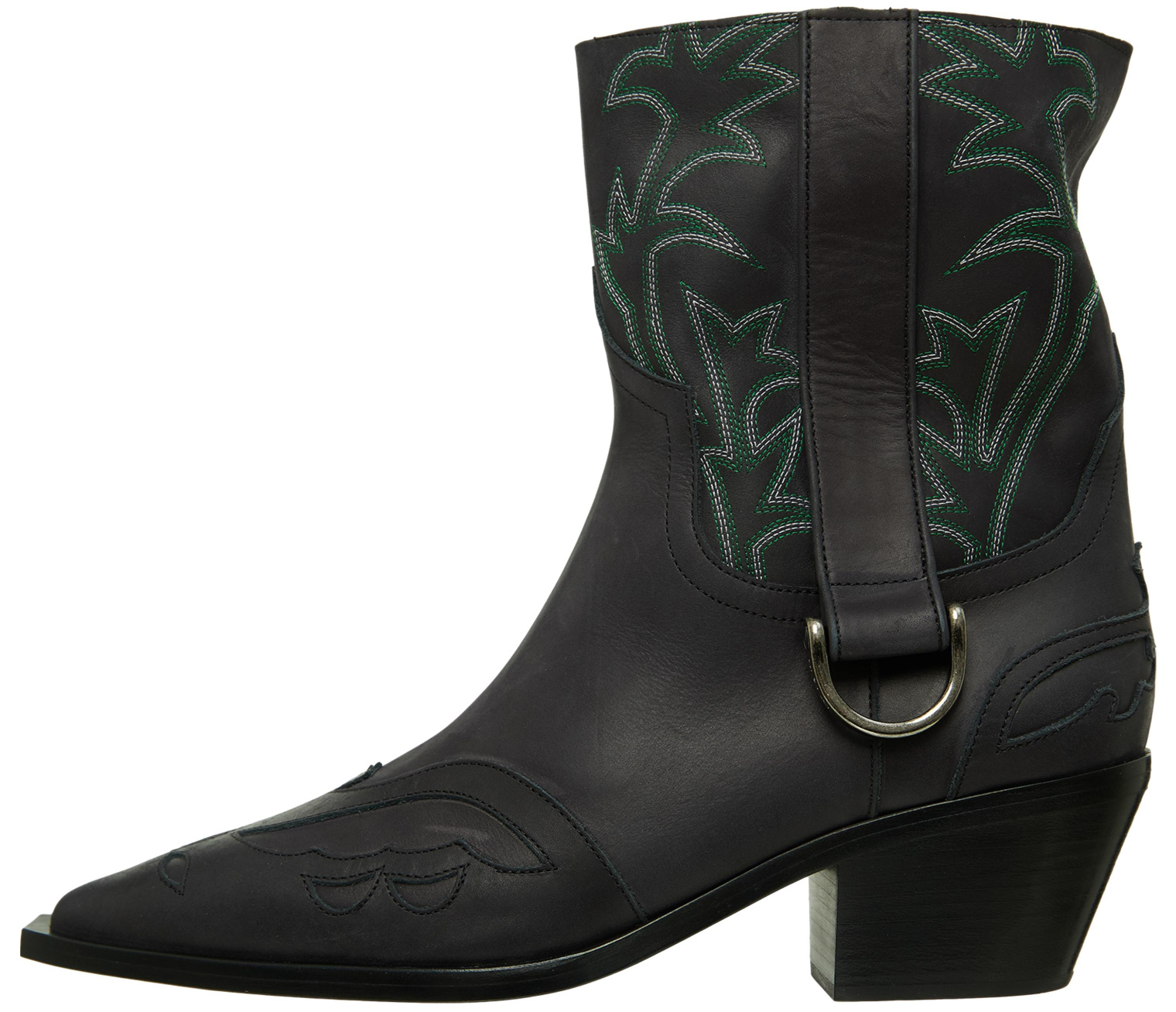 Enfants Riches Deprimes Embroidered leather boots