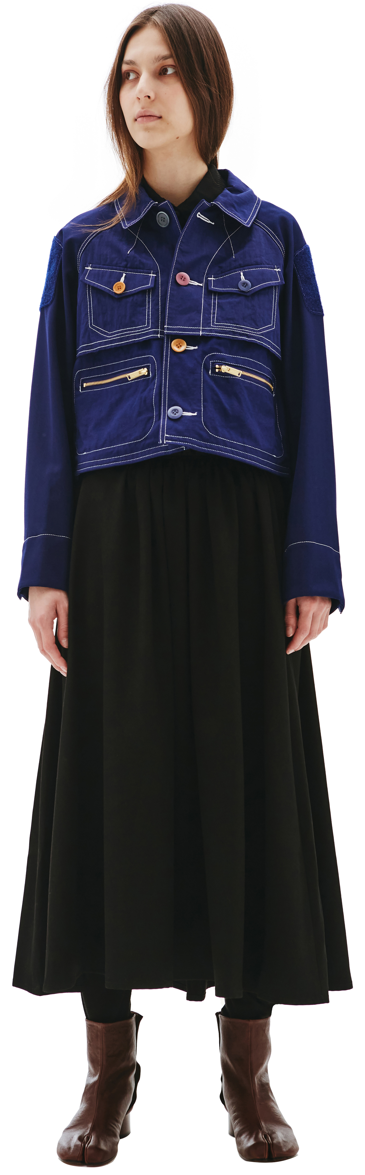 Undercover Denim Cropped Jacket