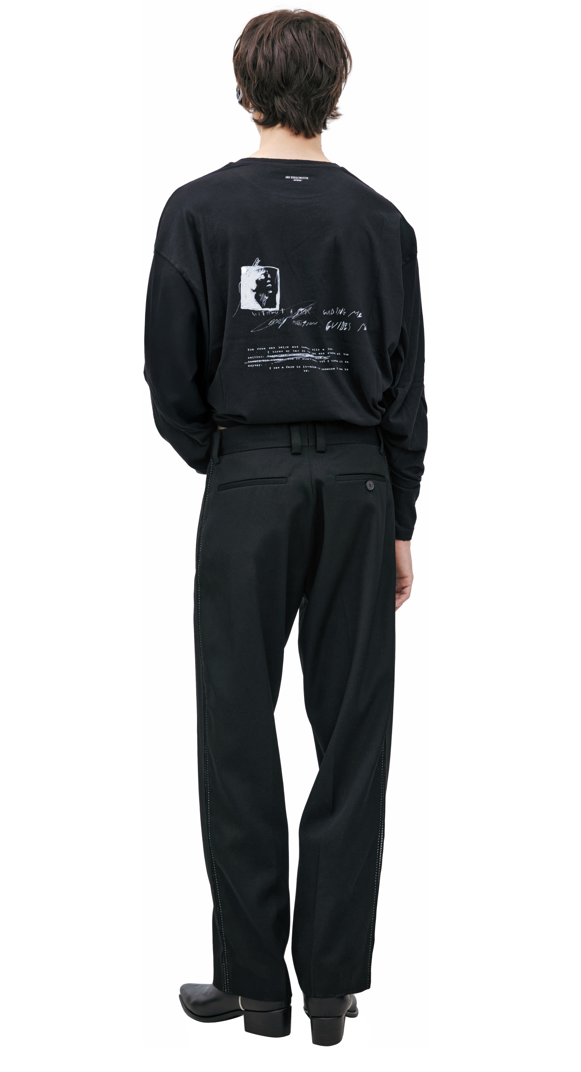 Enfants Riches Déprimés Embroidered trousers