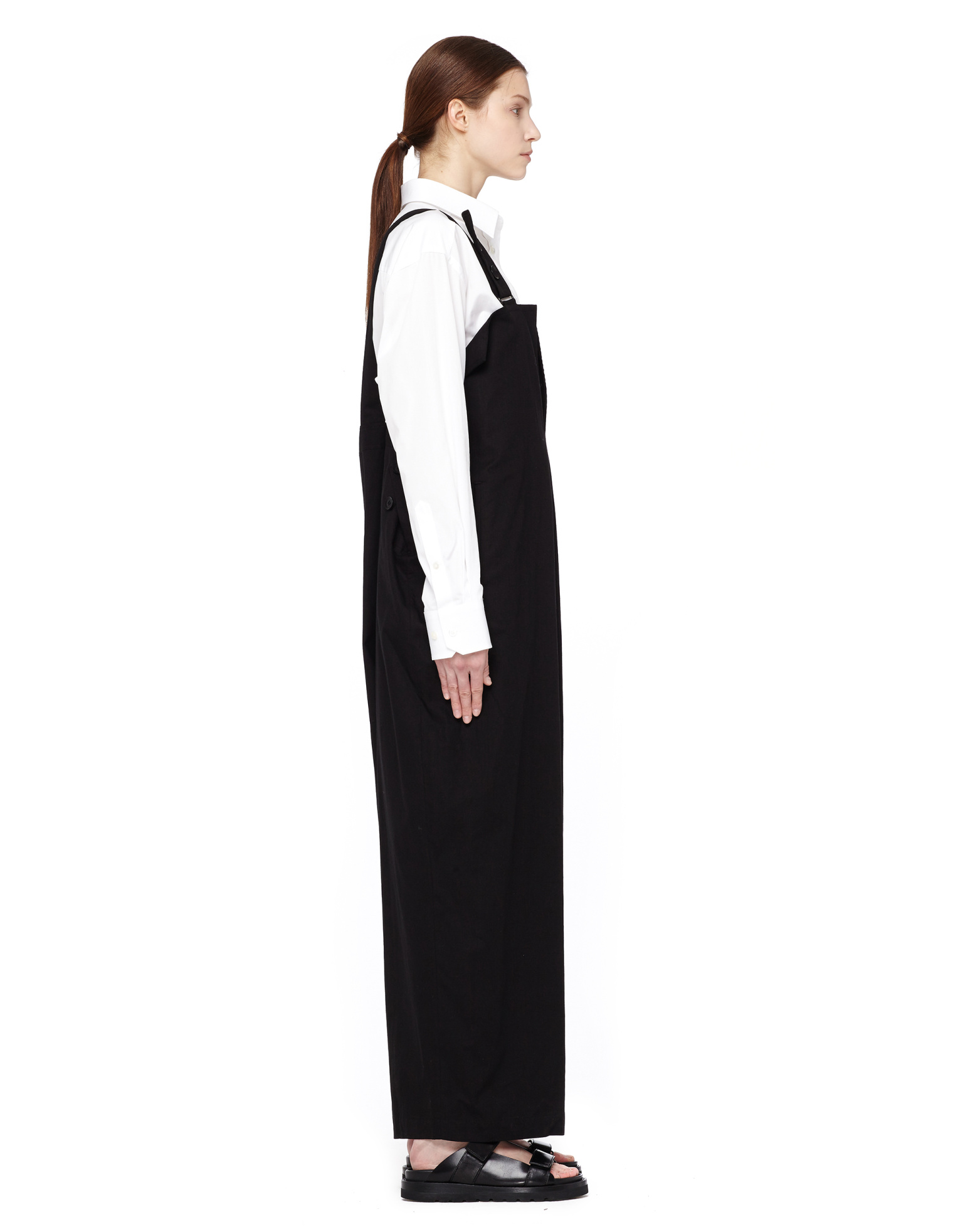 Yohji Yamamoto Linen and cotton jumpsuit