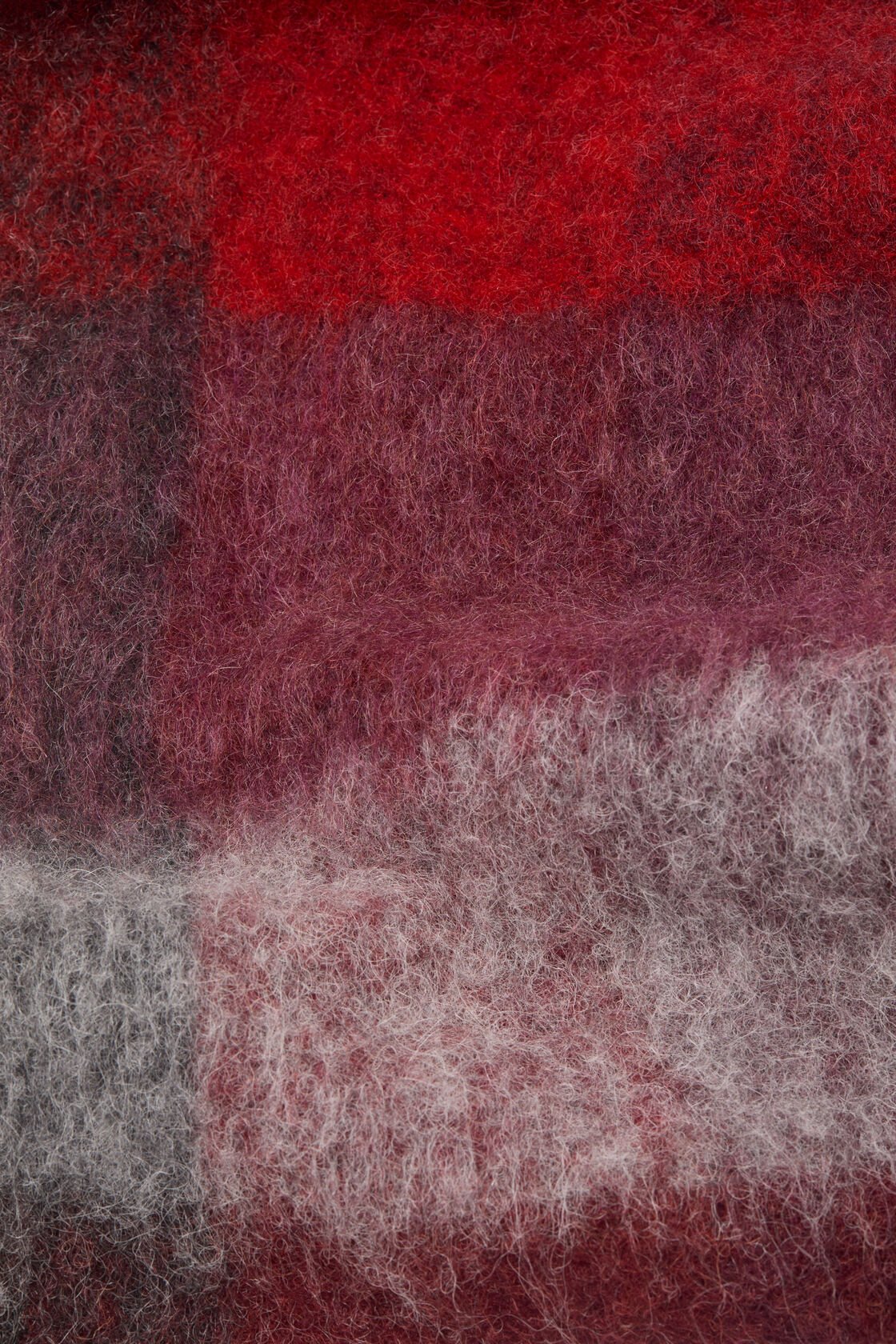 Acne Studios Mohair Checked Scarf