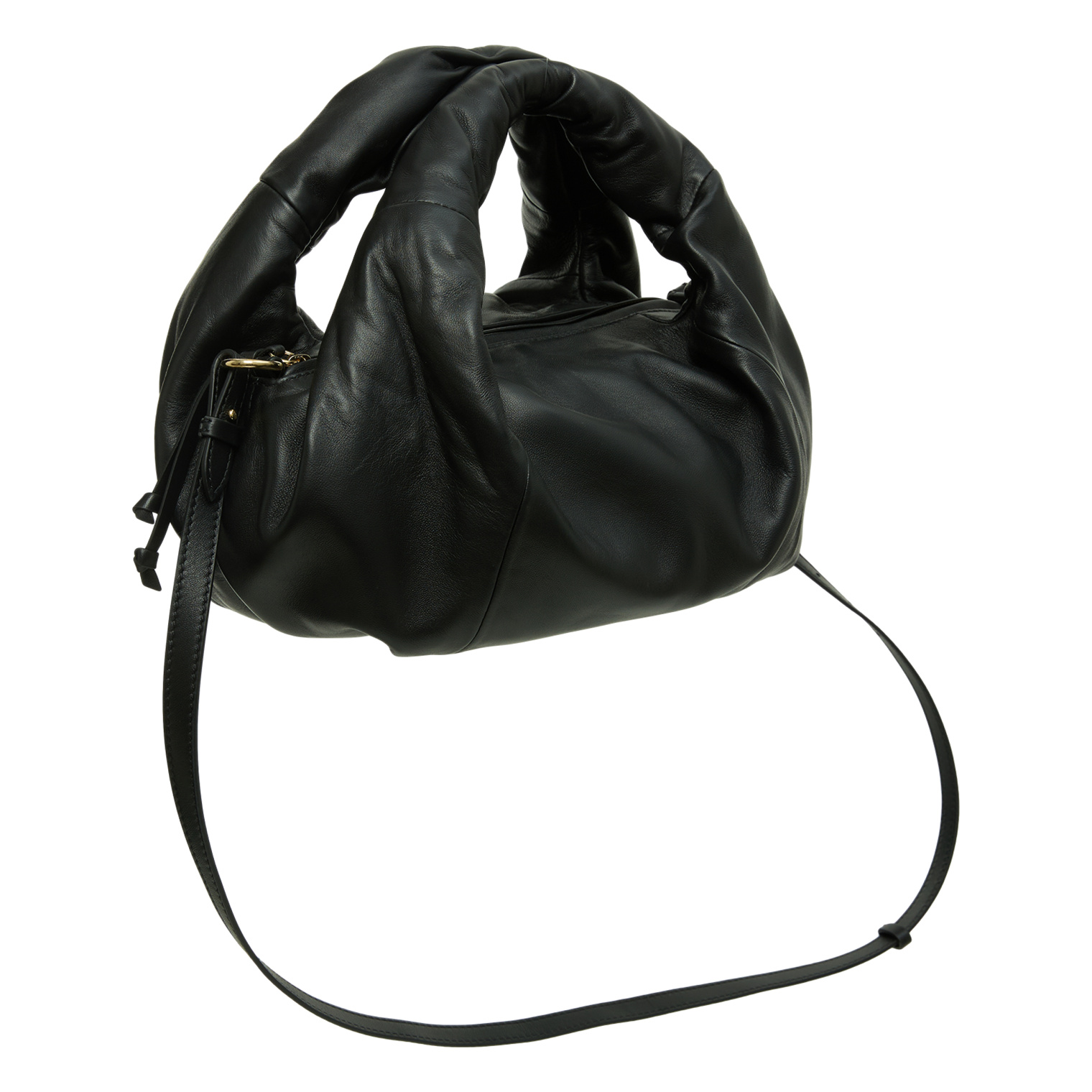 Dries Van Noten Black leather bag