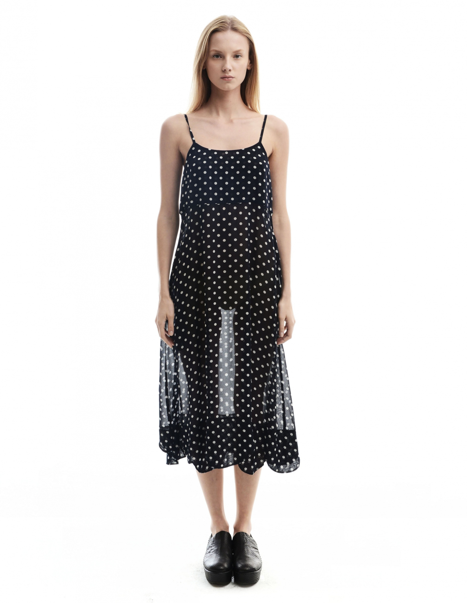 Comme des Garcons CdG Сарафан в горох