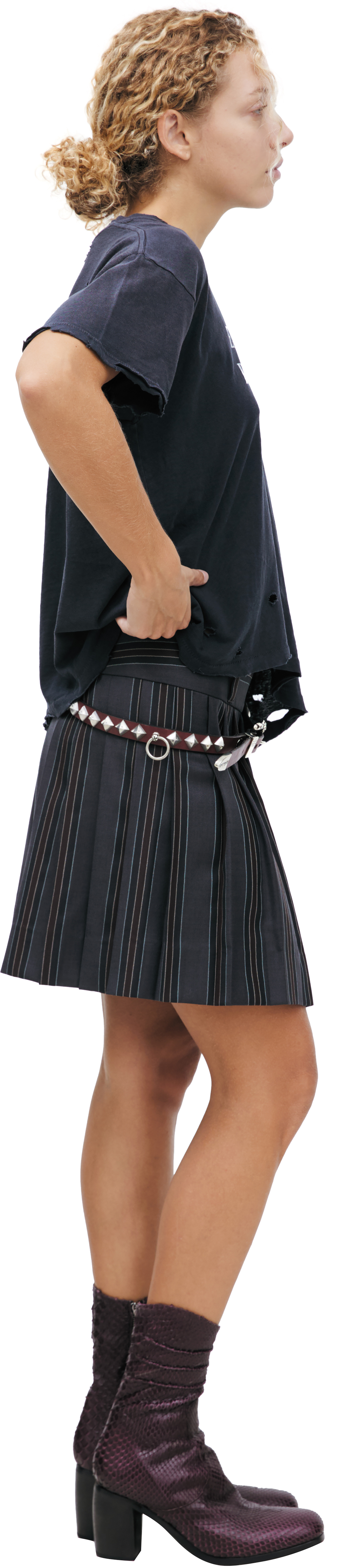Enfants Riches Déprimés Pleated Skirt