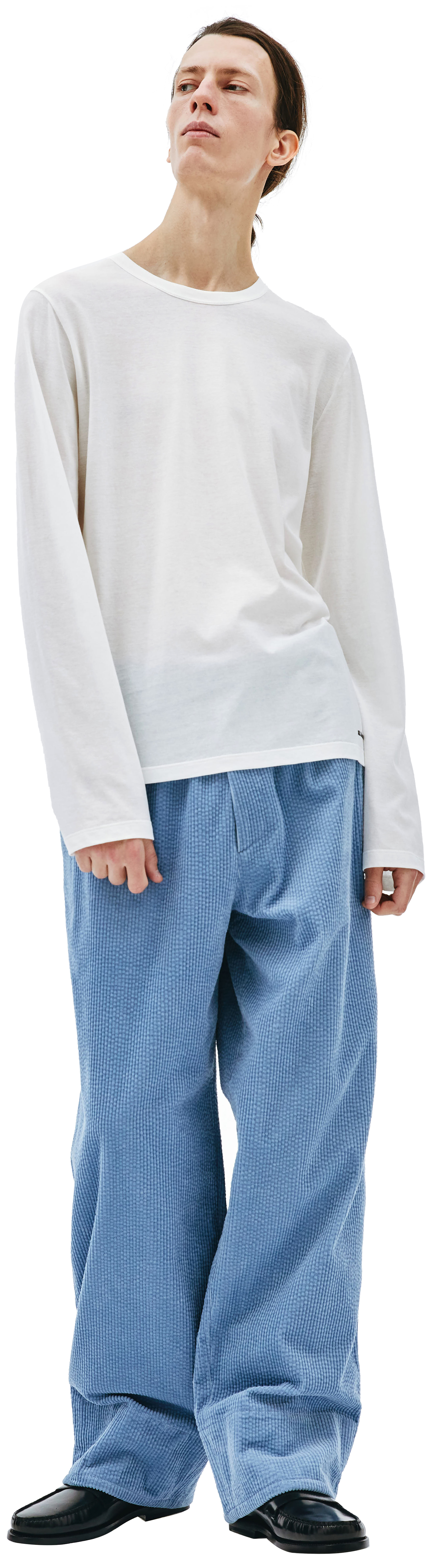 Jil Sander White basic longsleeve