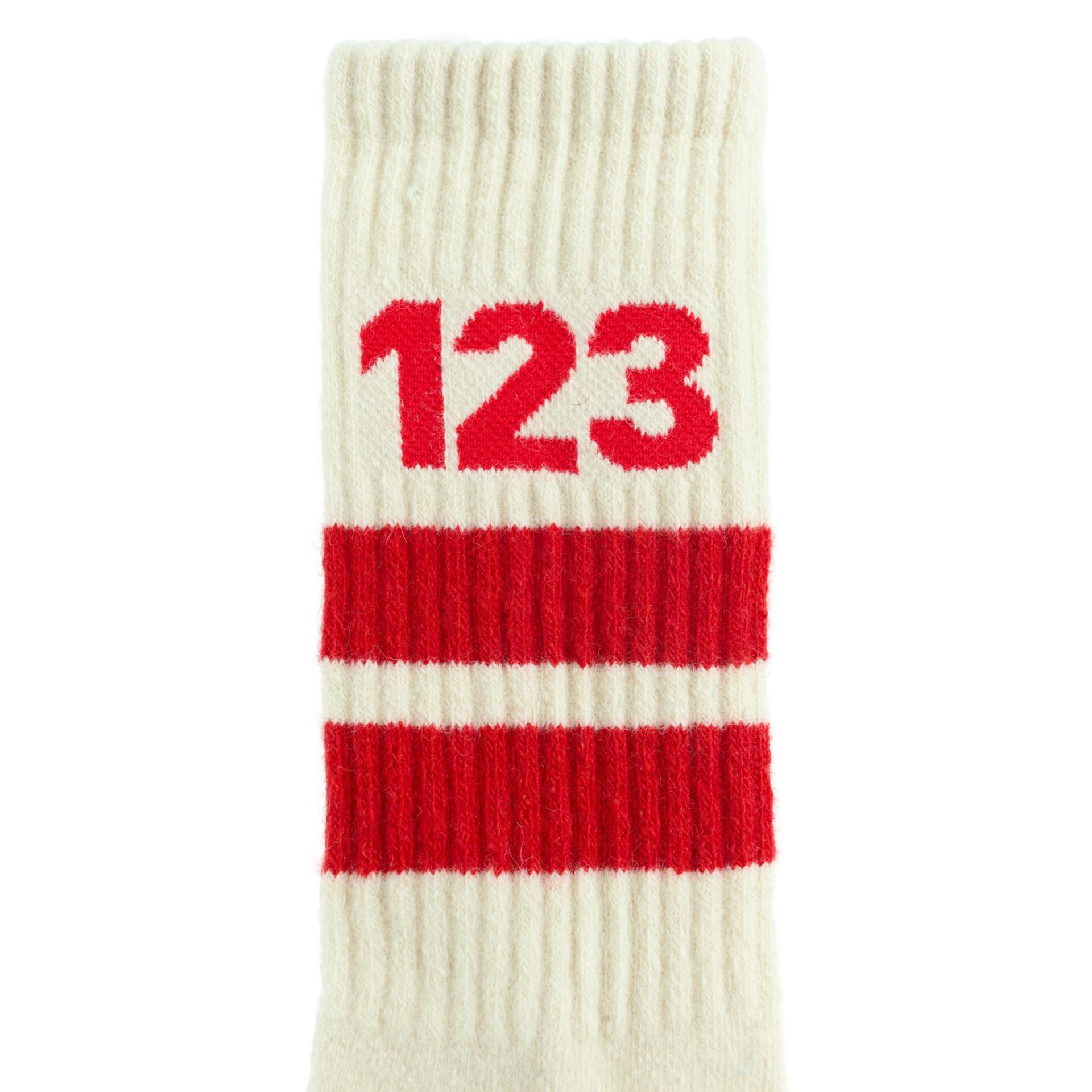 RRR123 White Logo Socks