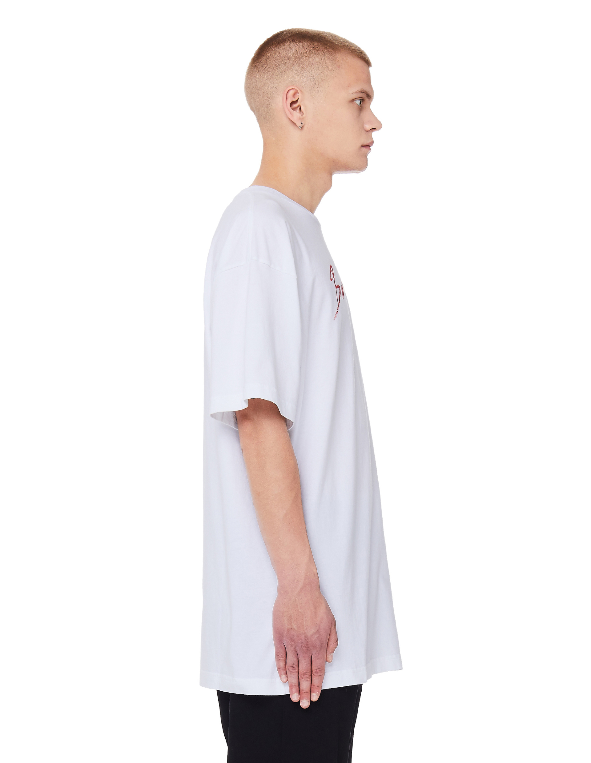 Balenciaga Logo Printed Cotton Signature T-Shirt