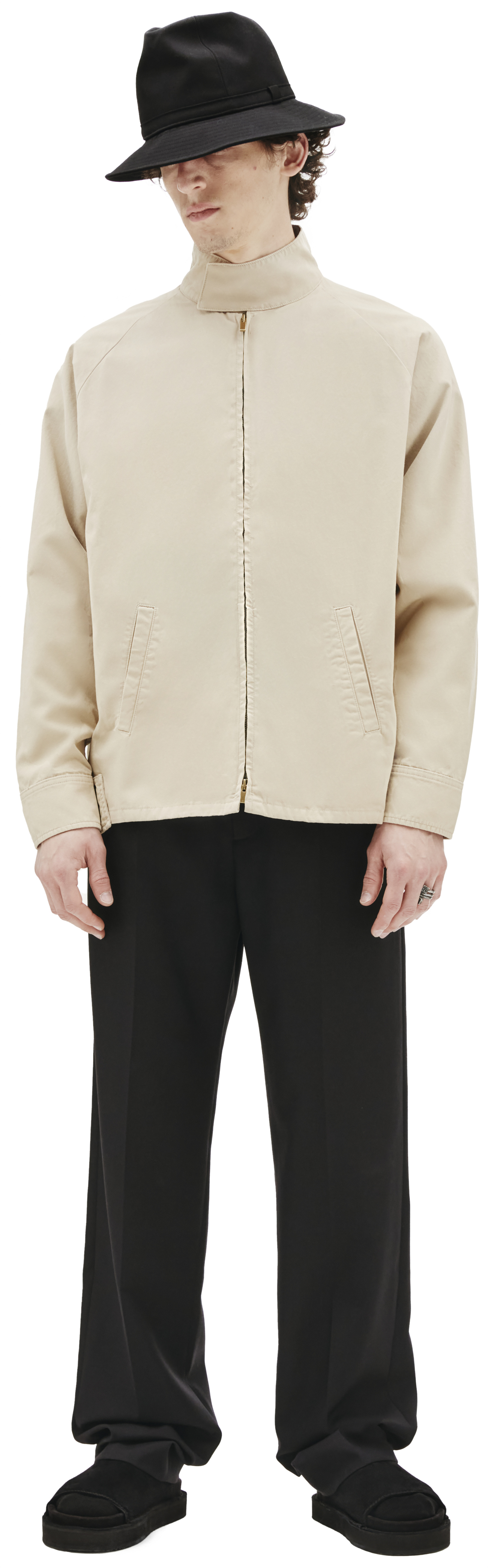 Fear of God Cotton Beige Baseball Jacket