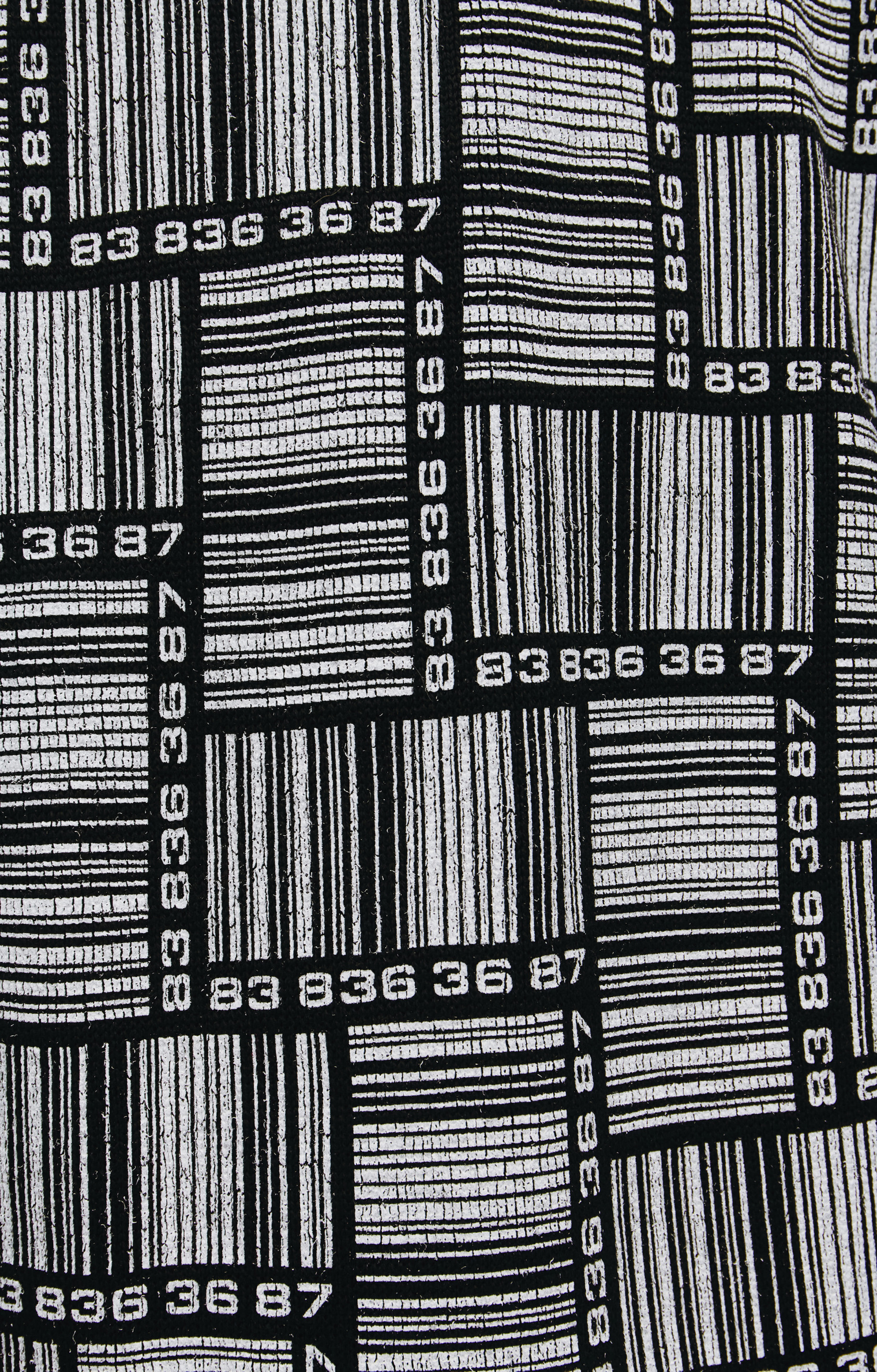VTMNTS Barcode-print wool sweater