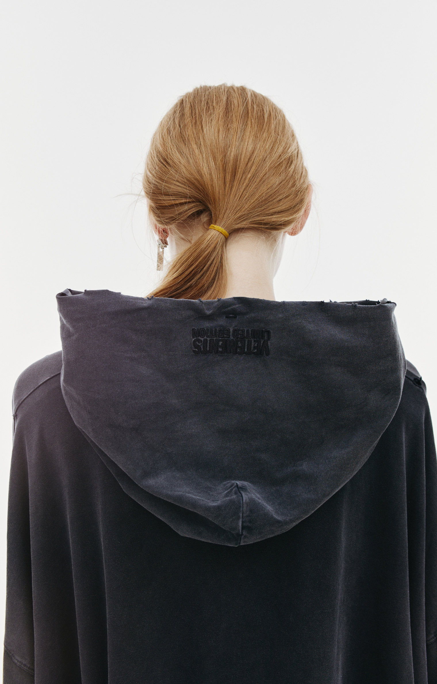 VETEMENTS Zip up oversized hoodie