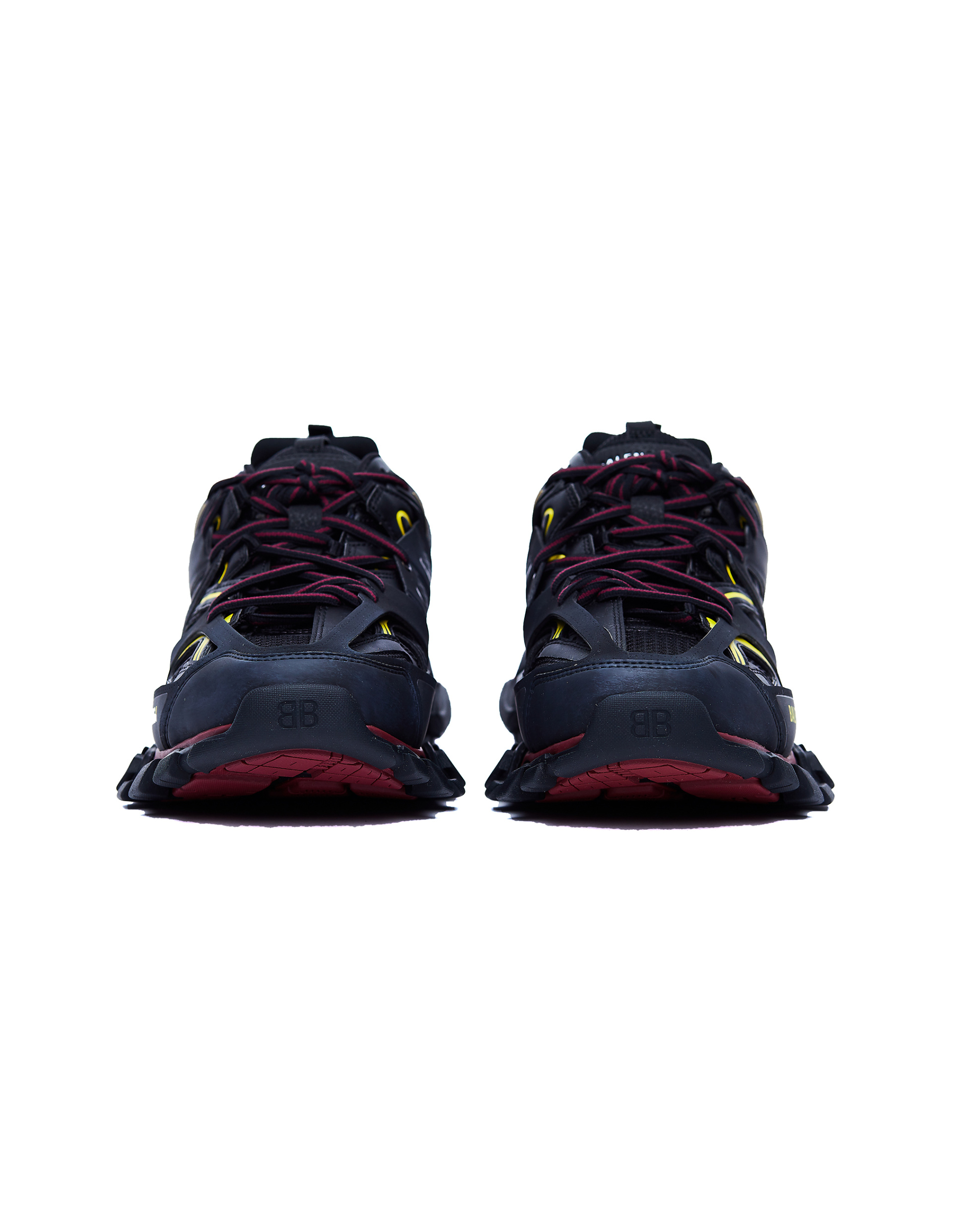 Balenciaga Navy & Burgundy Track Sneakers