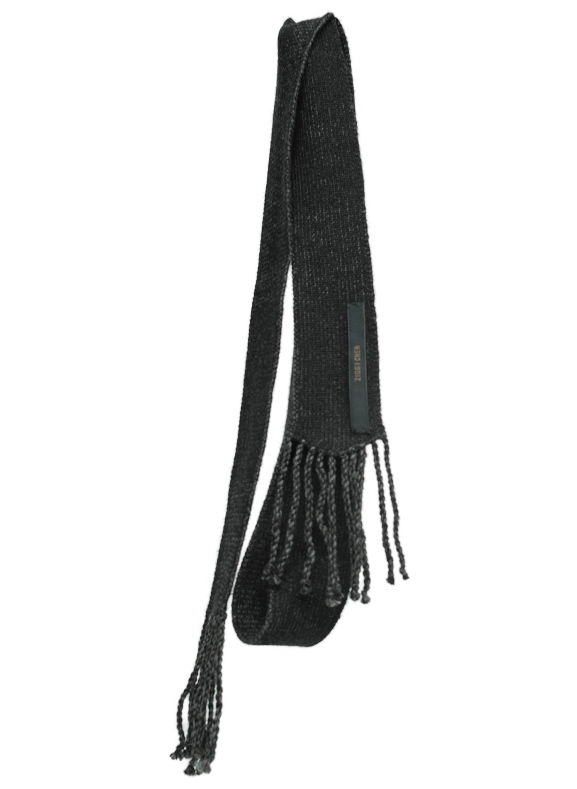 Ziggy Chen cashmere scarf with fringe