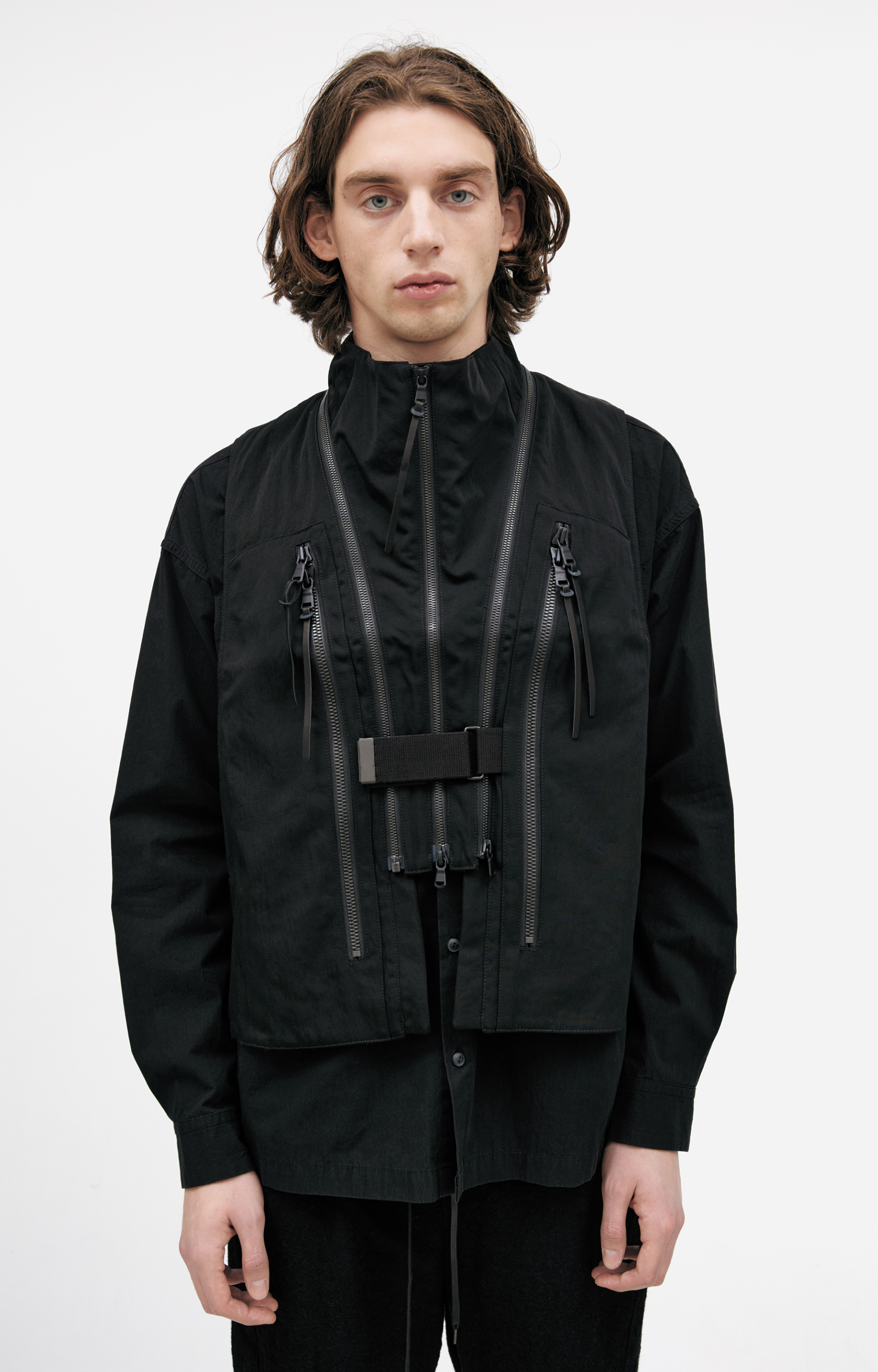 The Viridi-Anne Vest with zippers