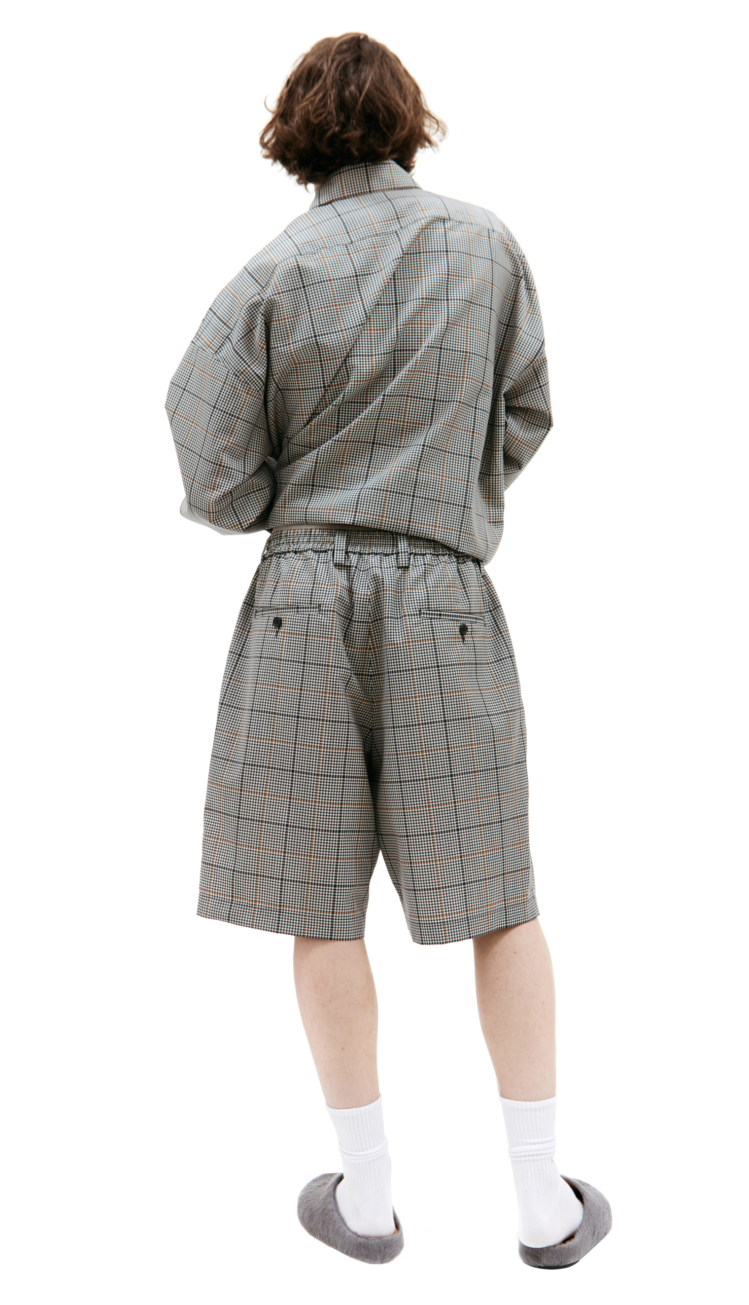 Marni Checked shorts