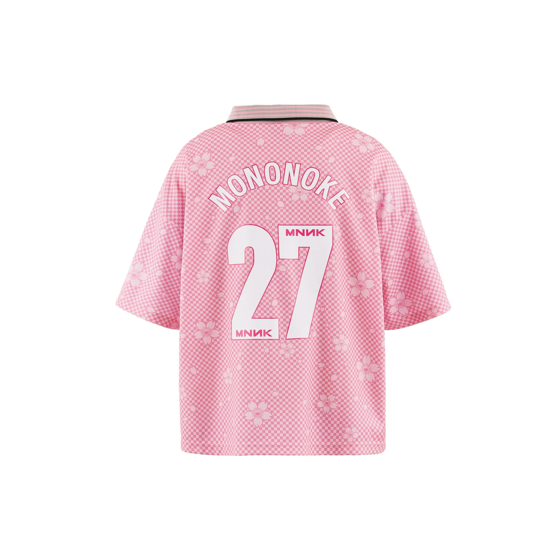 MONONOKE MADE Pink T-shirt with a cherry blossom print
