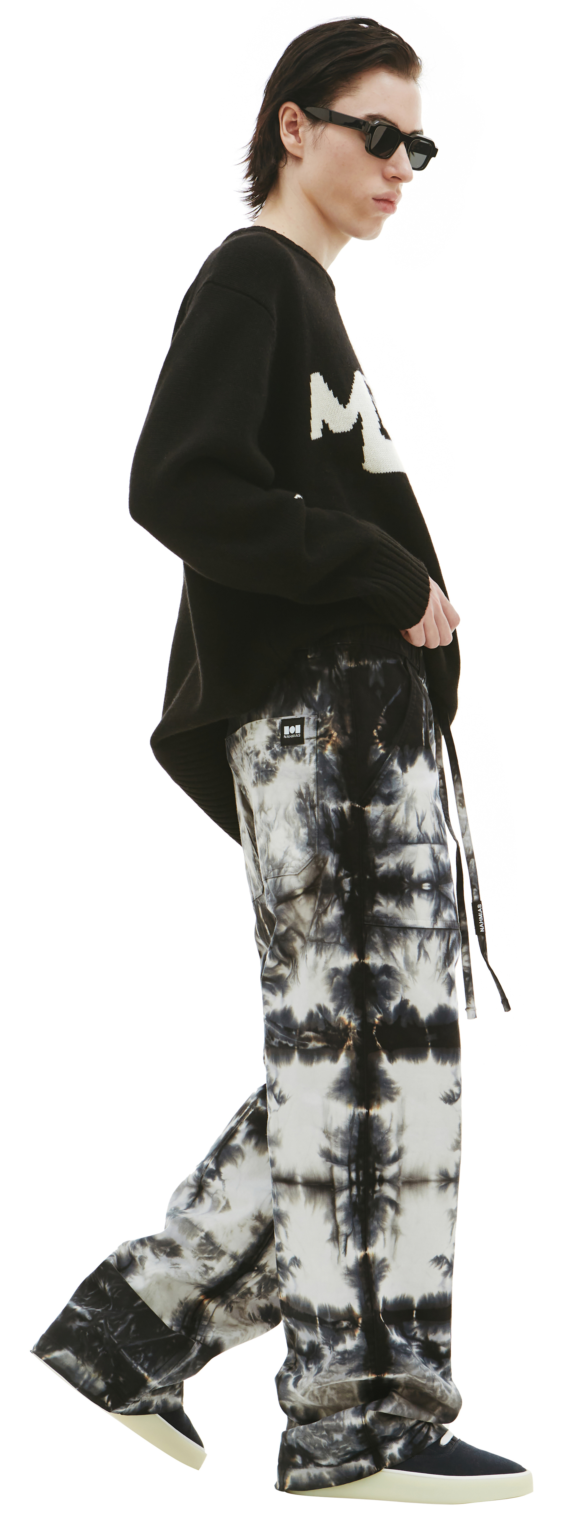 Nahmias Tye dye baggy trousers