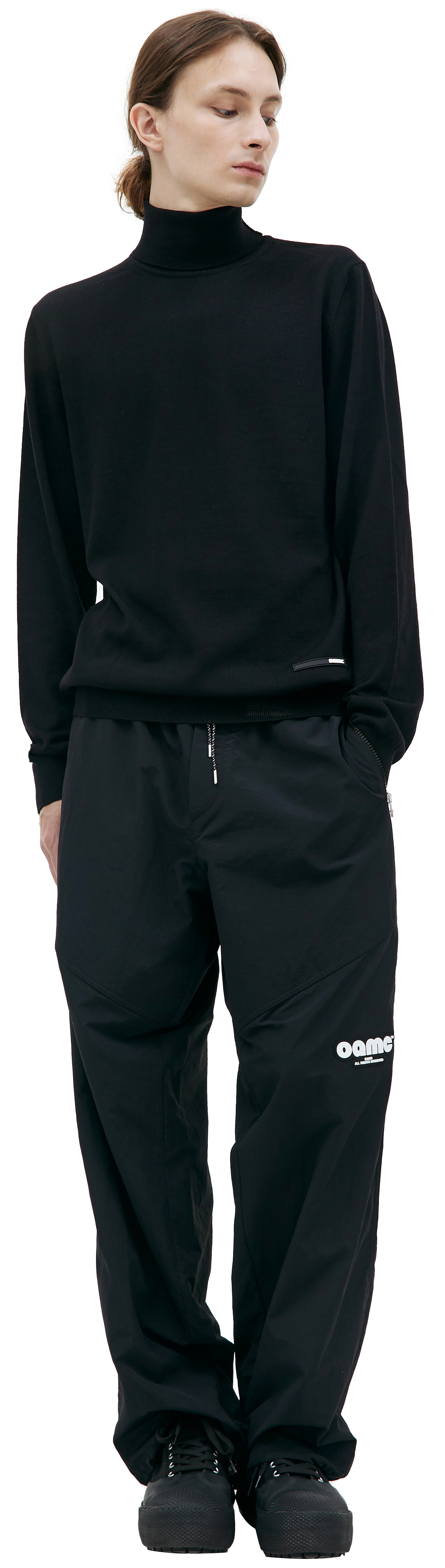 OAMC Black wool turtleneck