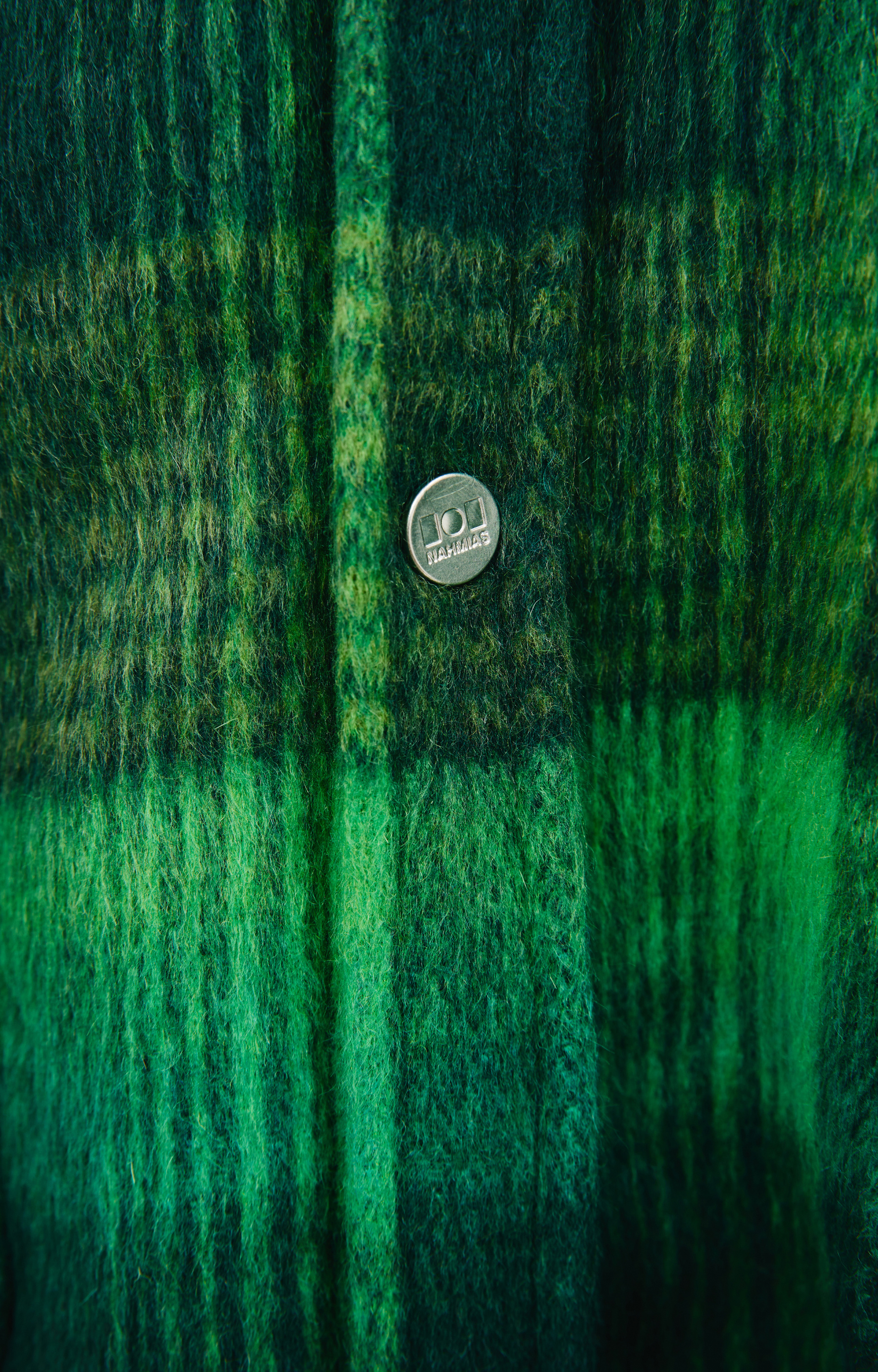 Nahmias Check hooded shirt