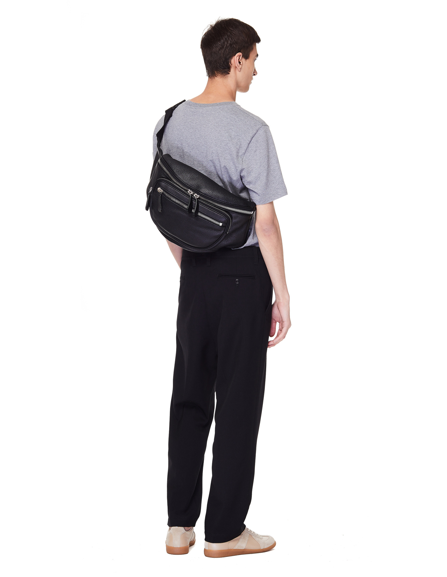 Maison Margiela Grained Leather Fanny Pack