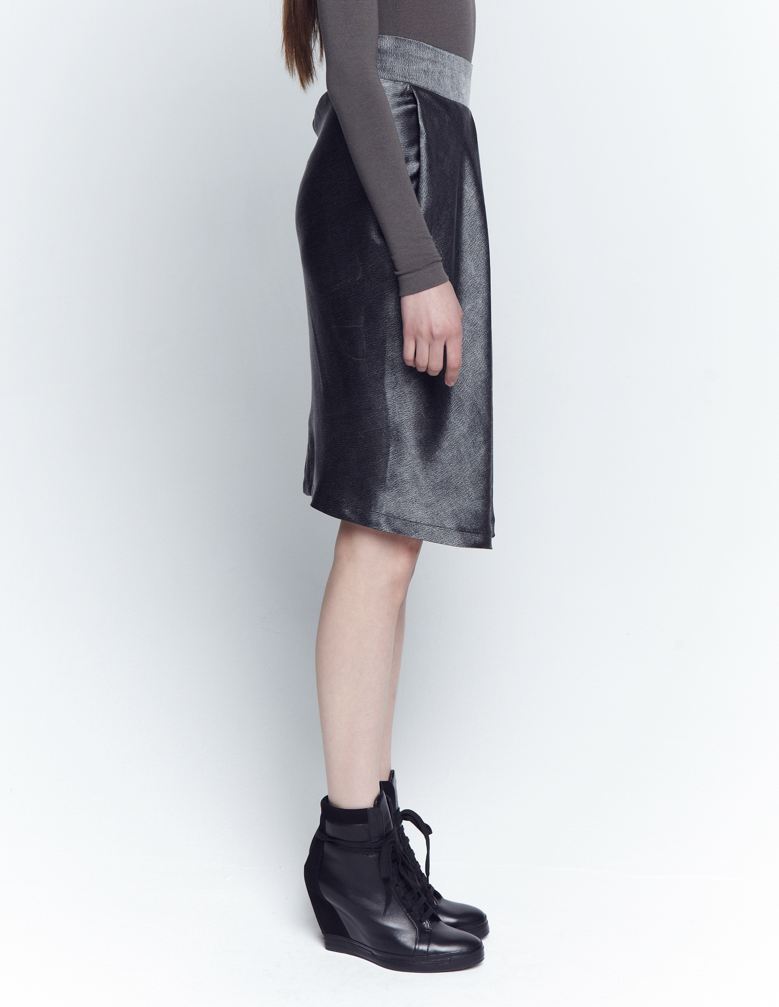 Damir Doma Panel one pleat skirt
