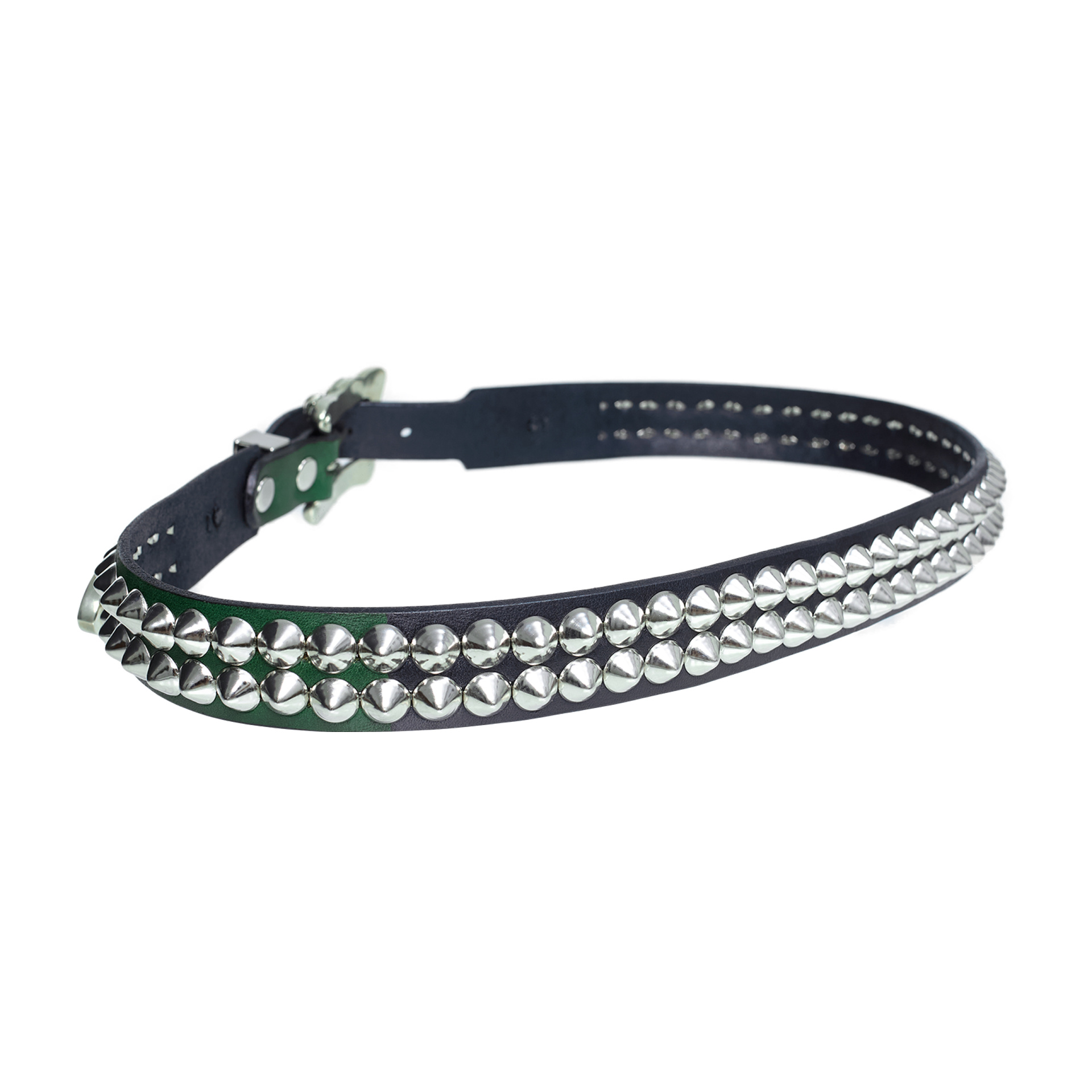 Enfants Riches Déprimés Leather belt with rivets