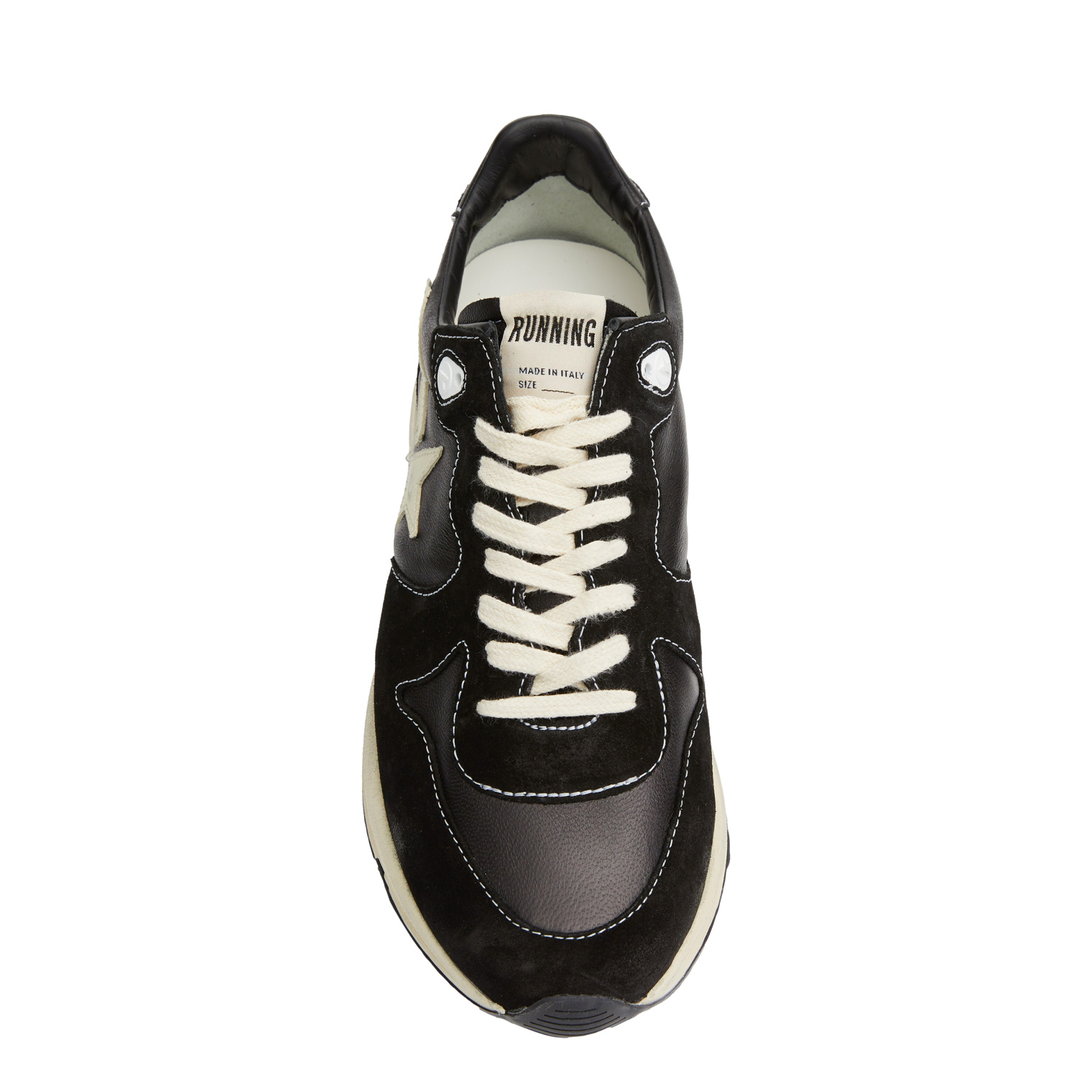 Golden Goose Running leather sneakers