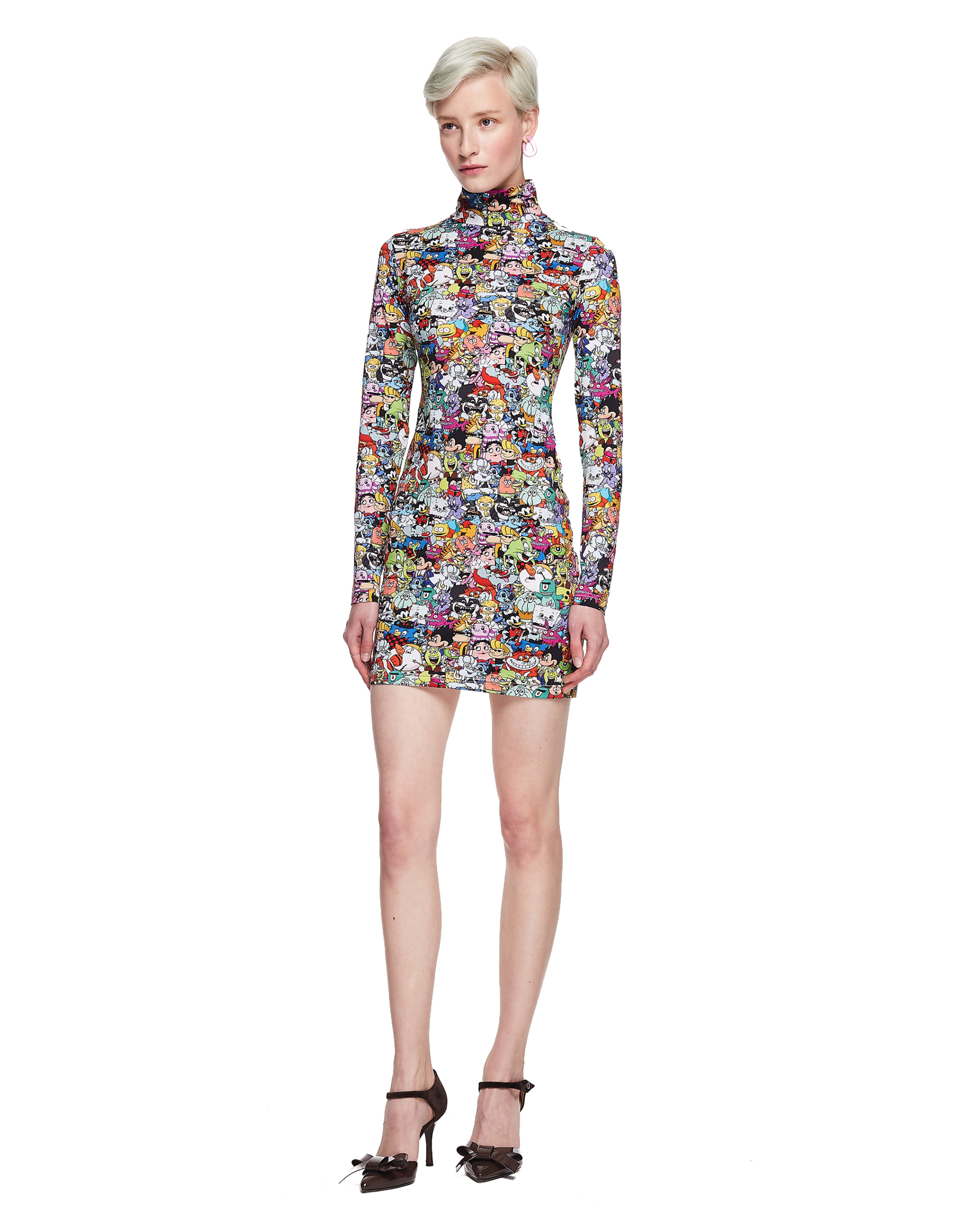 VETEMENTS Cartoon-printed Body Dress