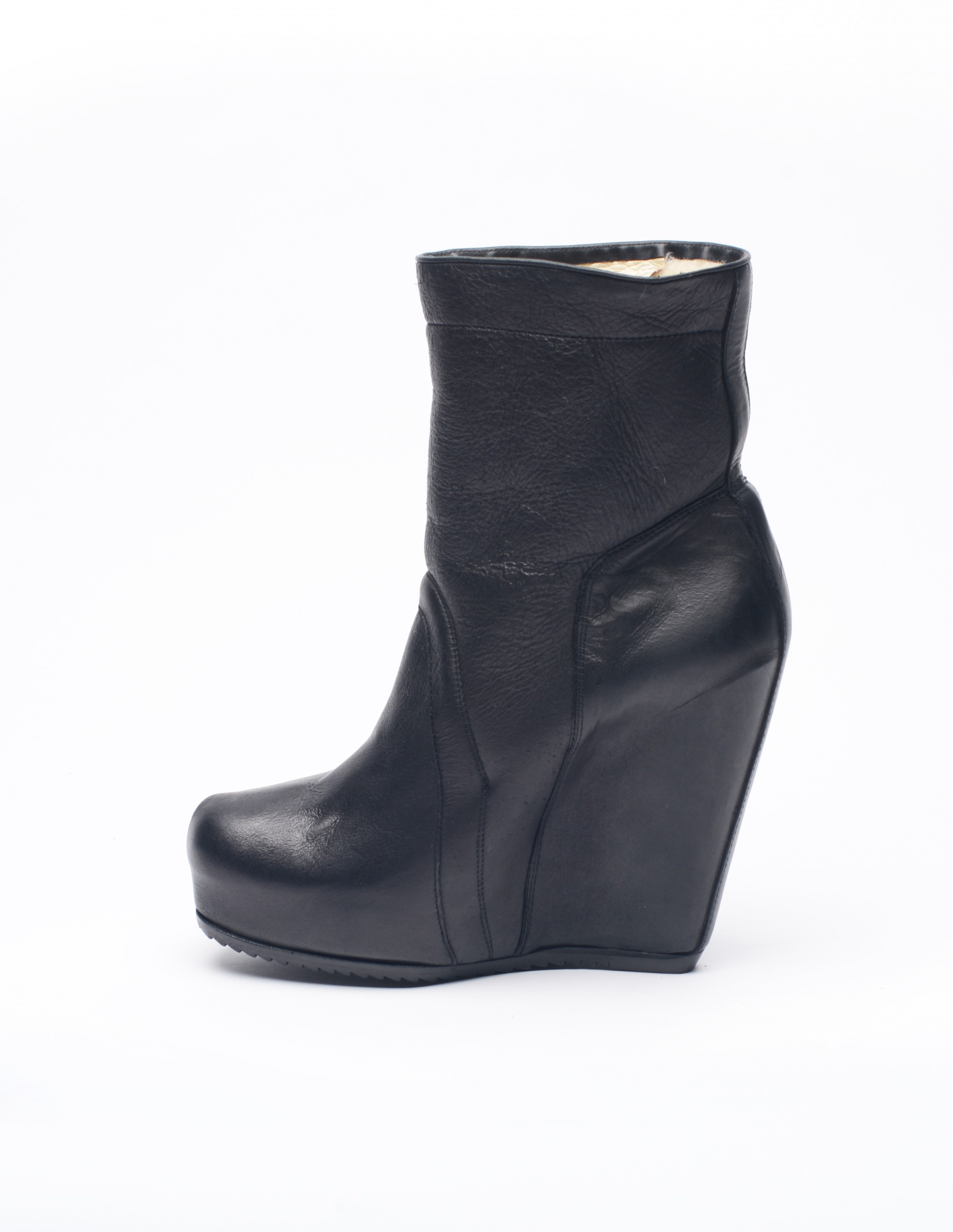 Rick Owens Ботильоны на танкетке