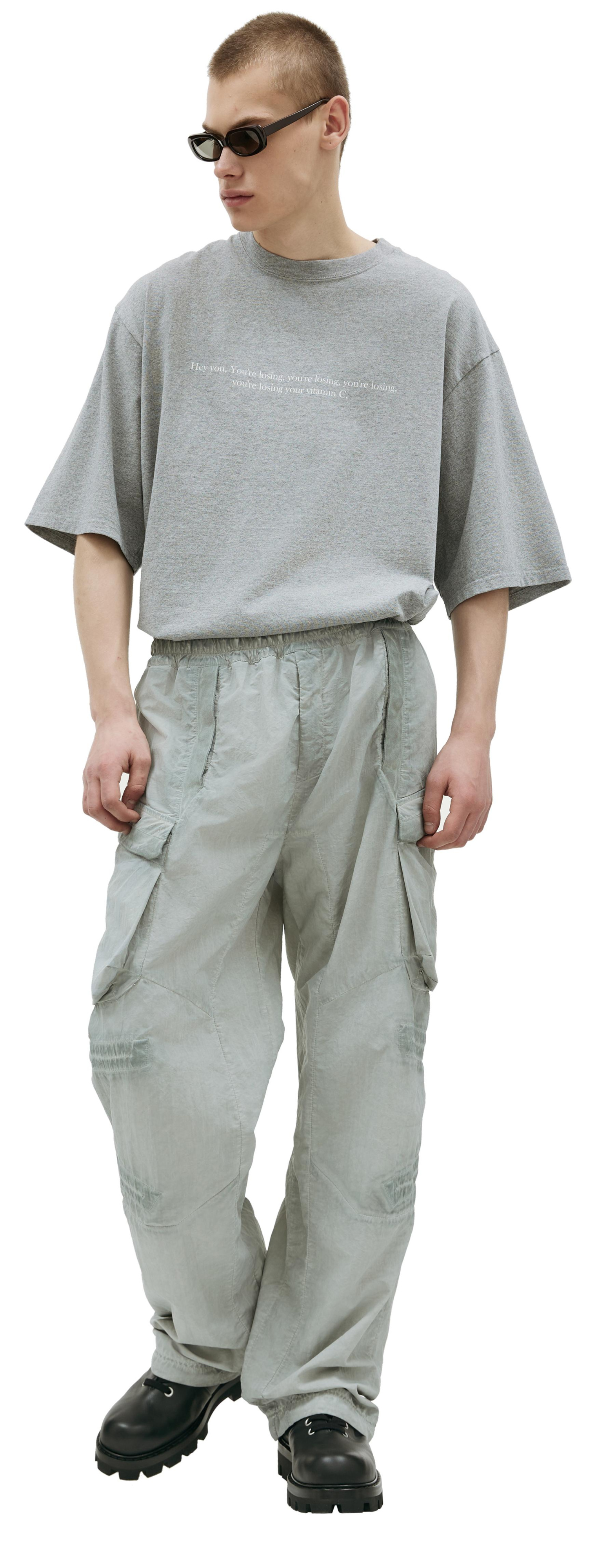 A-COLD-WALL* Grey dyed cargo trousers