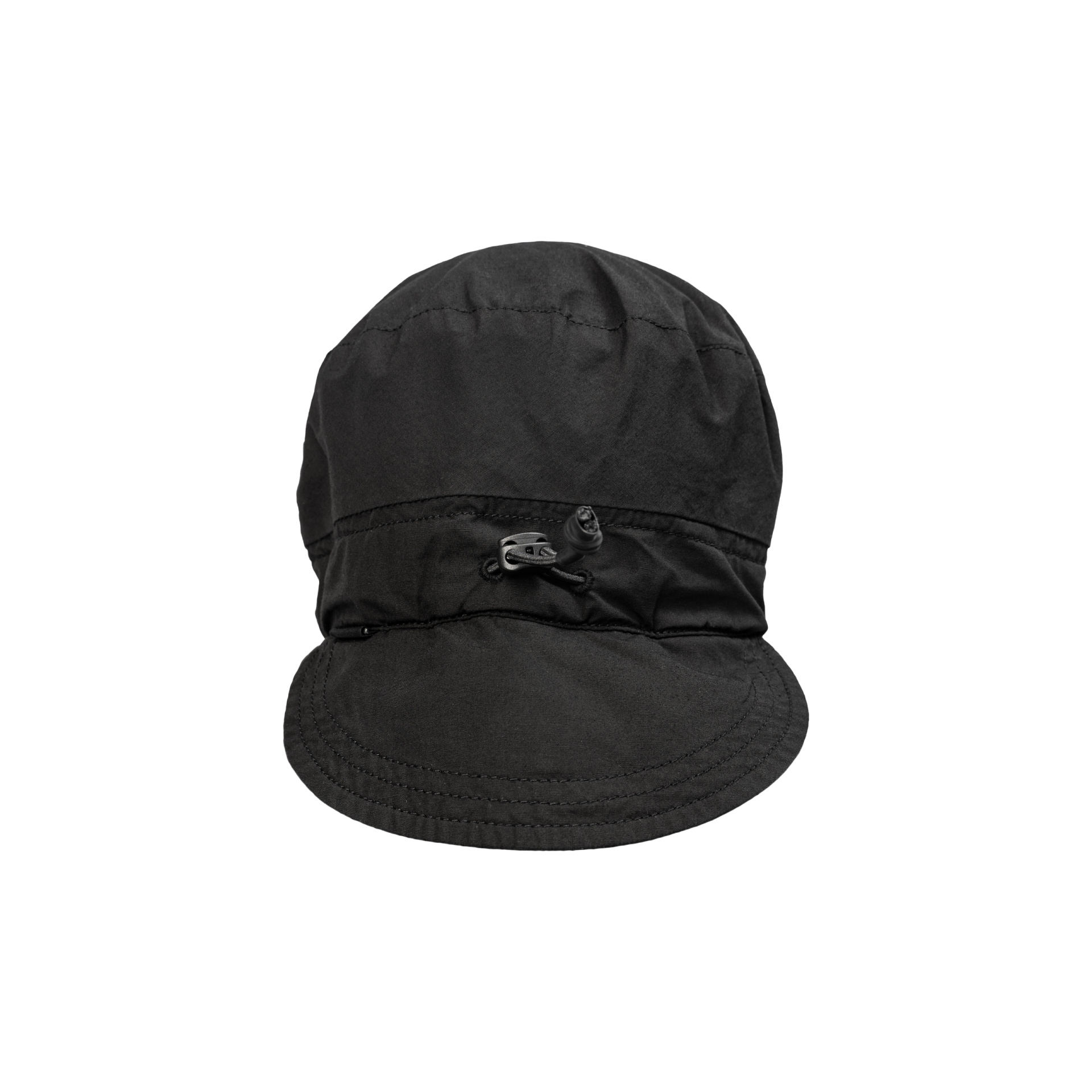 The Viridi-Anne Black Cotton mask cap