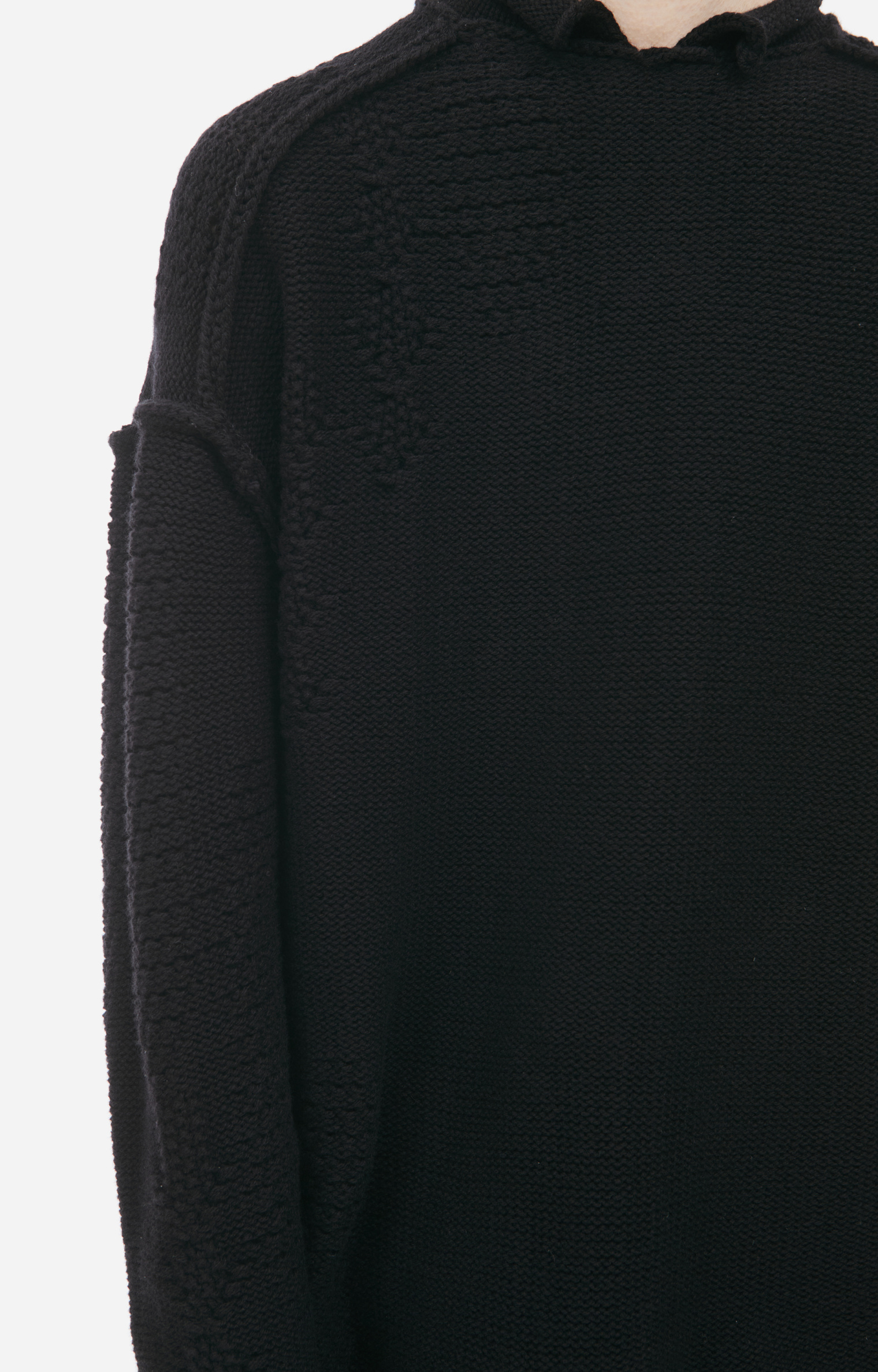 The Viridi-Anne Knitted merino wool sweater