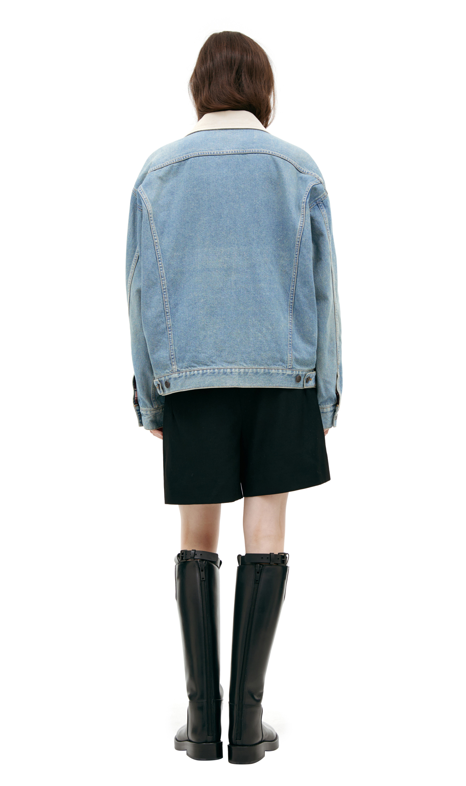 The Row Denim jacket with buttons