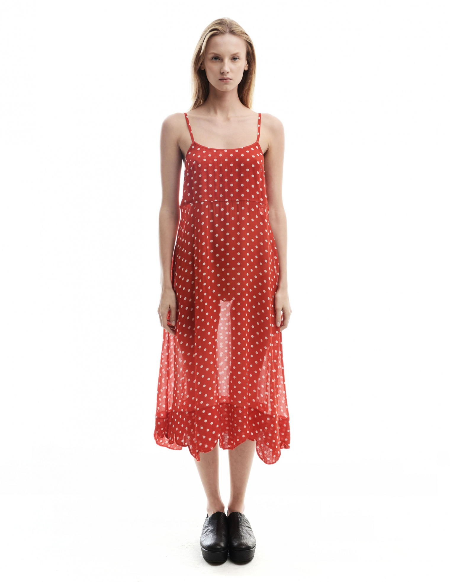 Comme des Garcons CdG Сарафан в горох