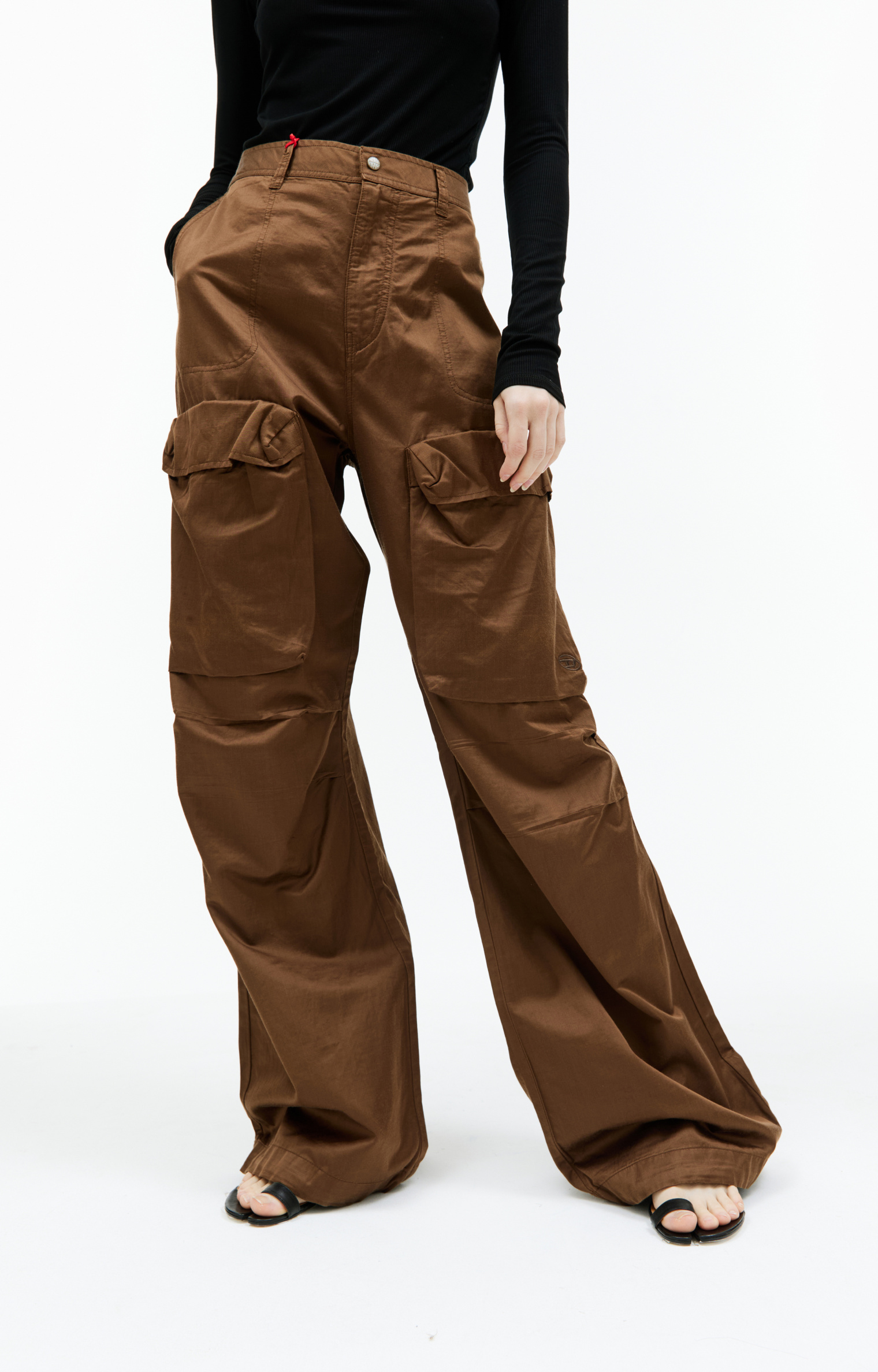 Diesel Brown cargo trousers