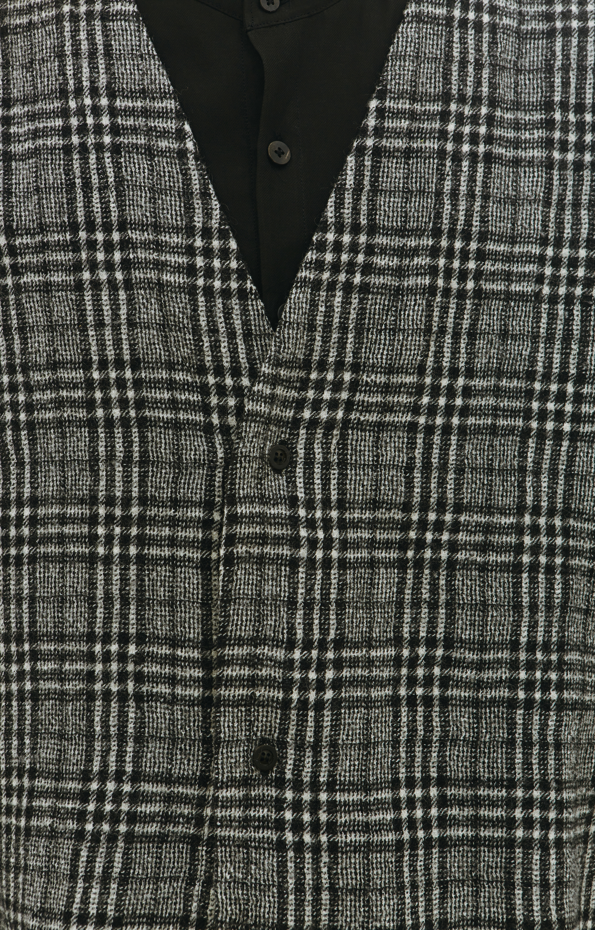 BTFL Wool checked cardigan