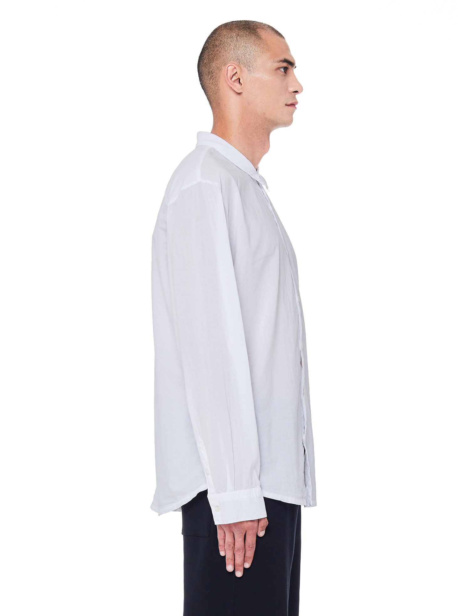 James Perse White Supima Cotton Shirt