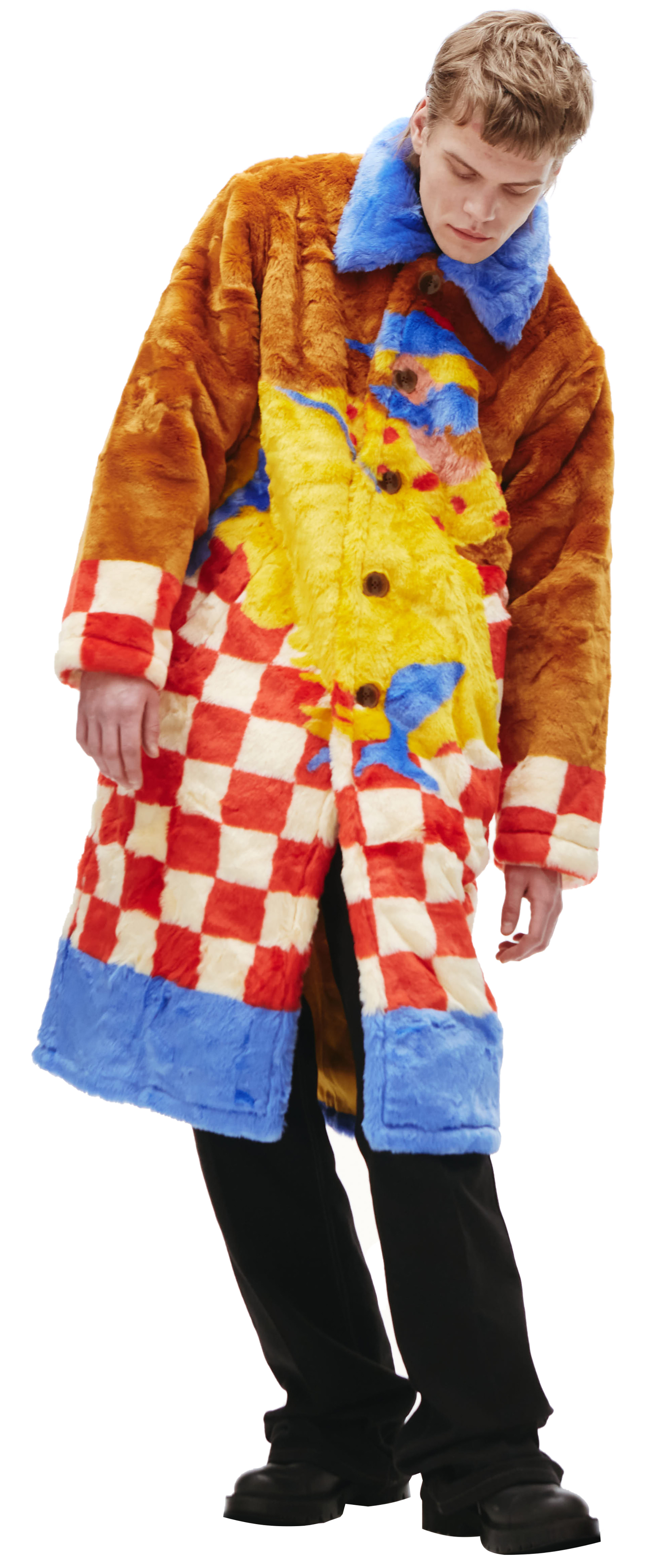 KidSuper Fell In Love With a Dancer Faux Coat