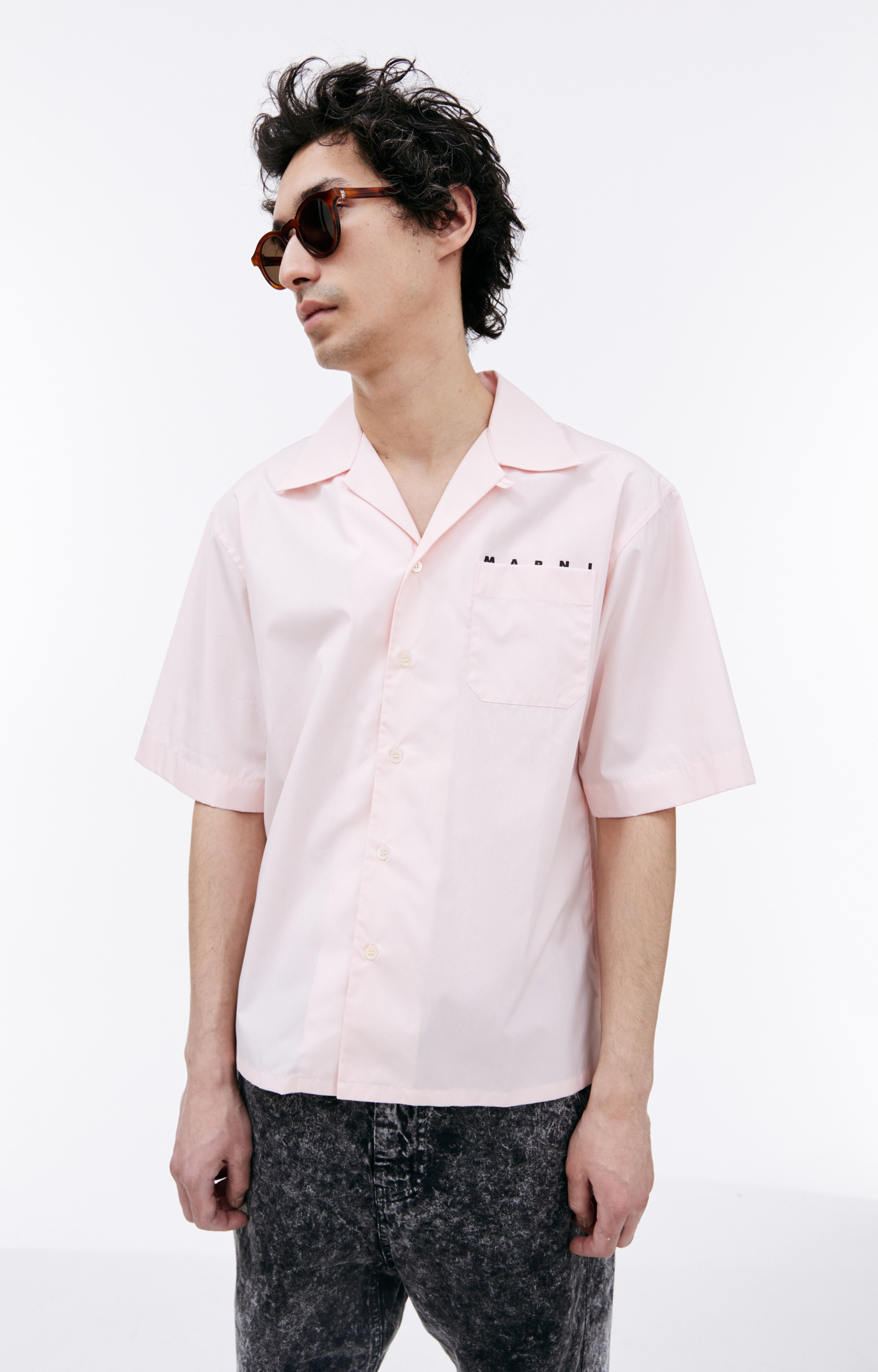 Marni Pink cotton shirt