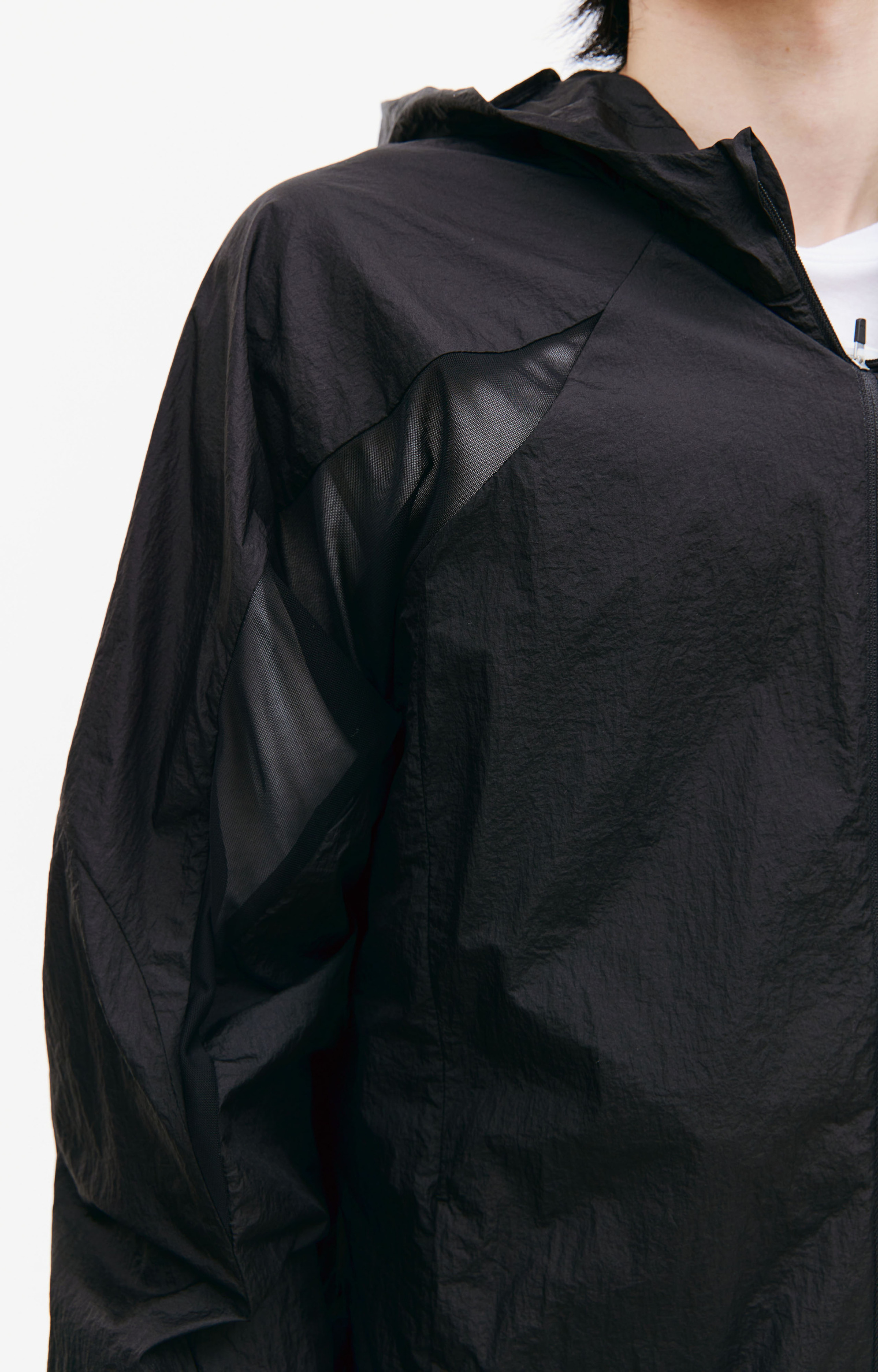 Post Archive Faction Black 5.0+ technical jacket
