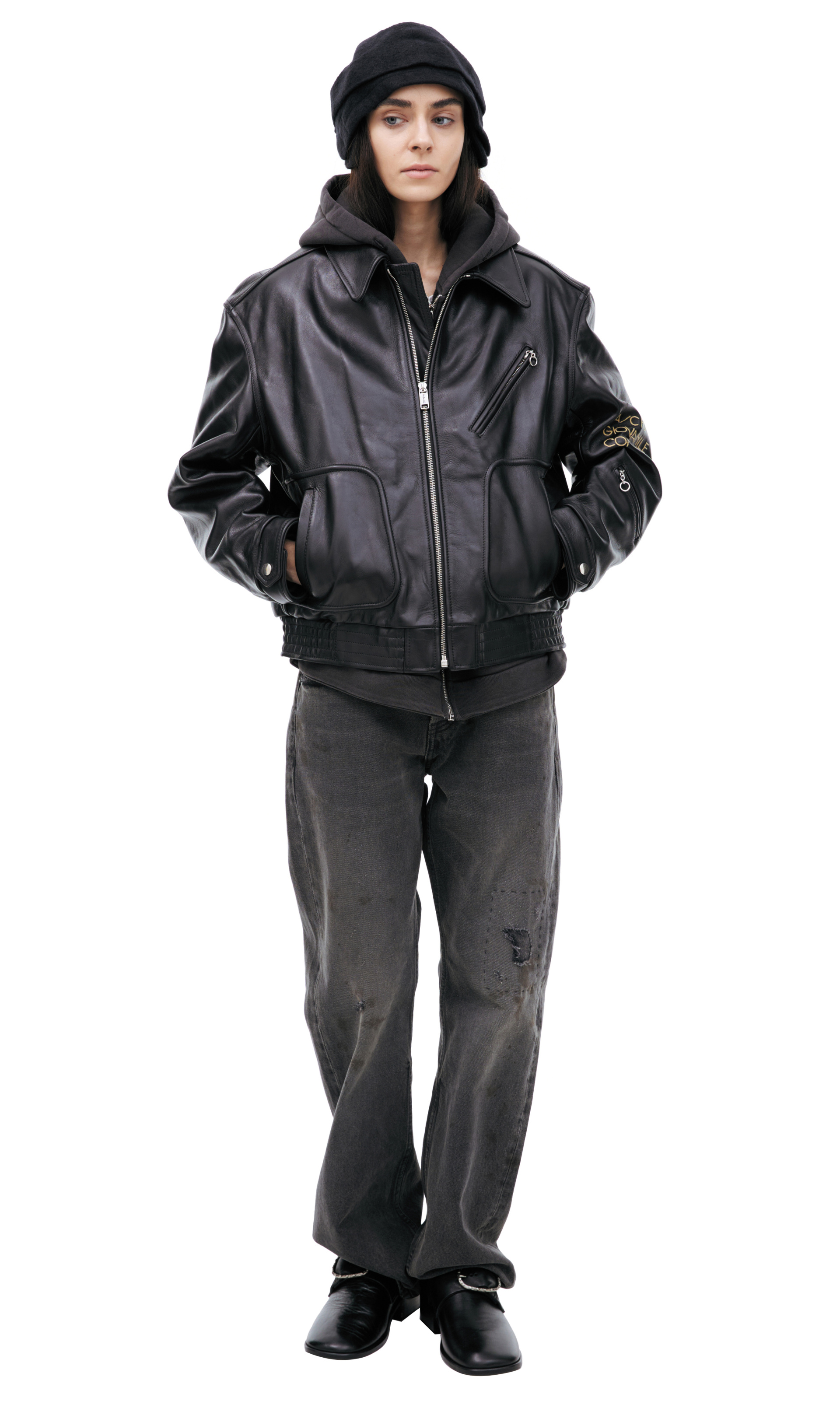 Enfants Riches Déprimés Leather Jacket