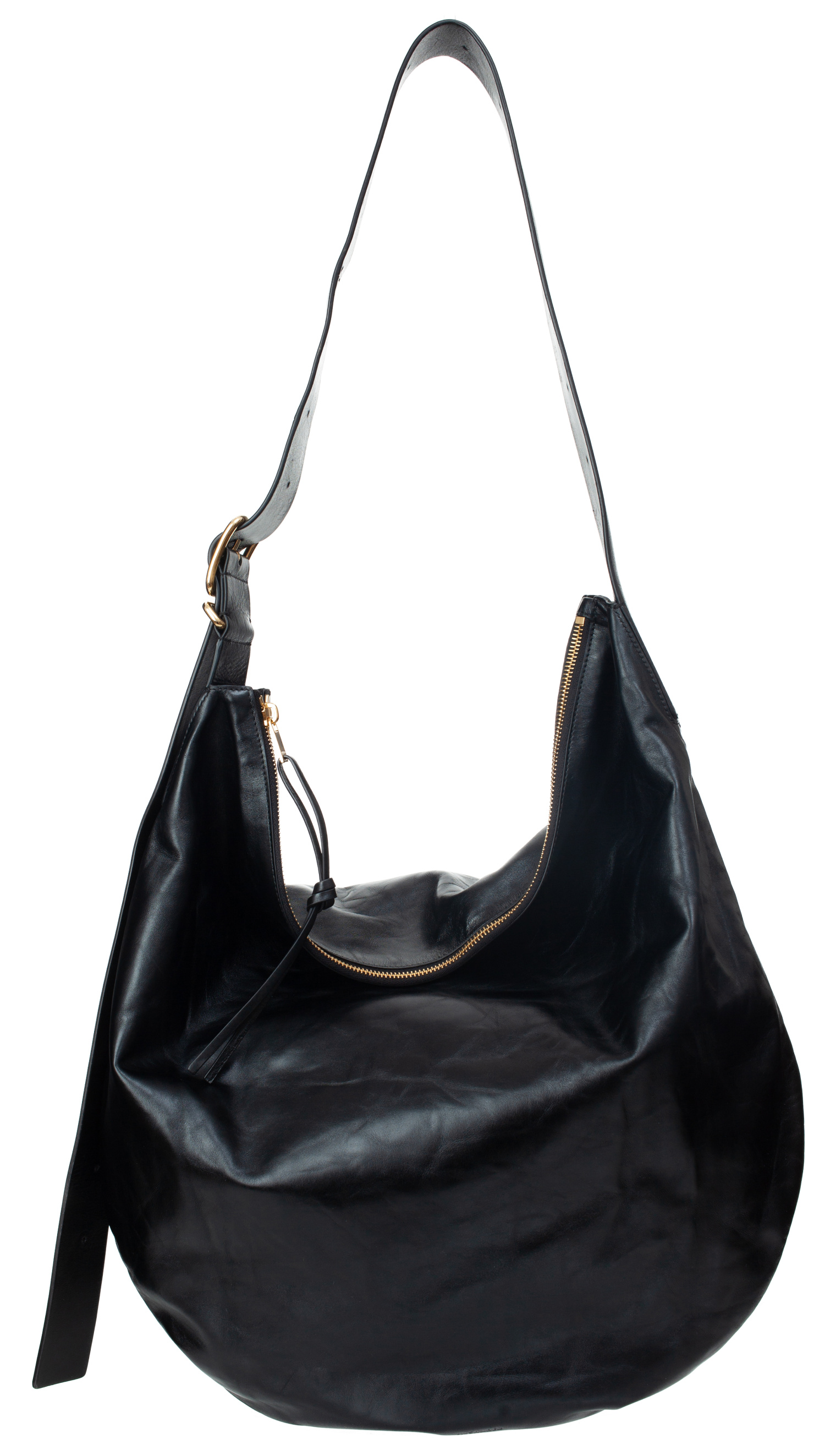 Jil Sander Moon Large leather bag