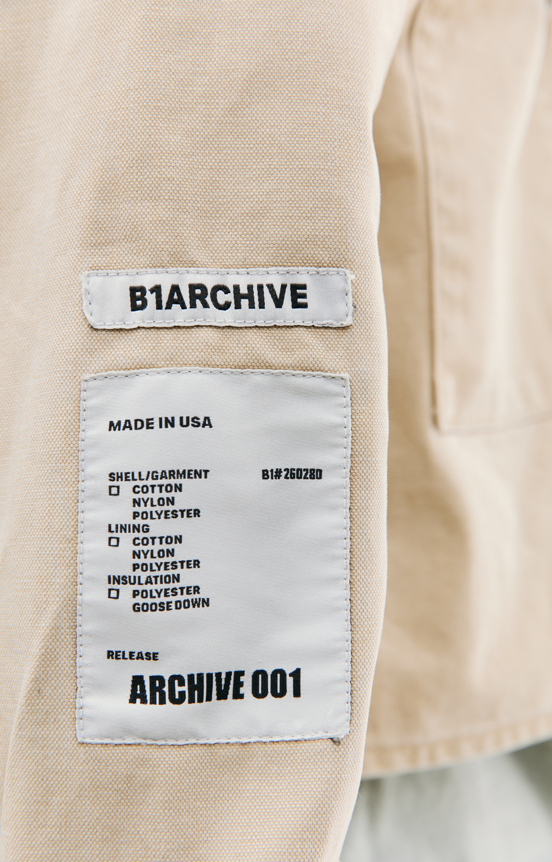 B1ARCHIVE Printed denim shirt