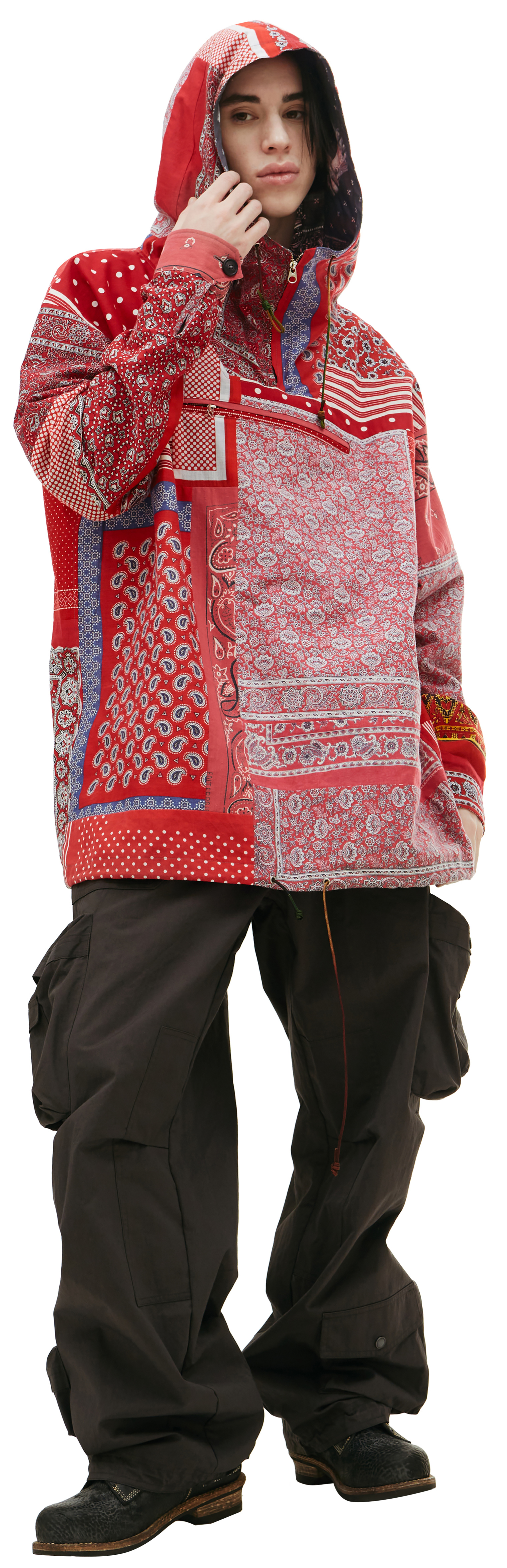 Children of the discordance Patchwork Bandana Jacket