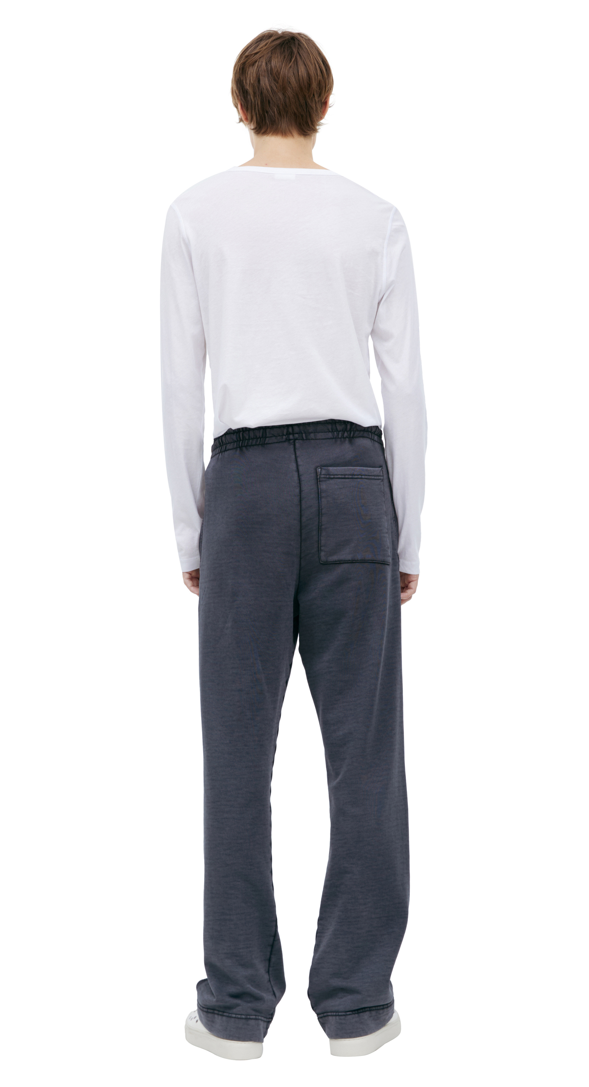 Dries Van Noten Gray cotton sweatpants